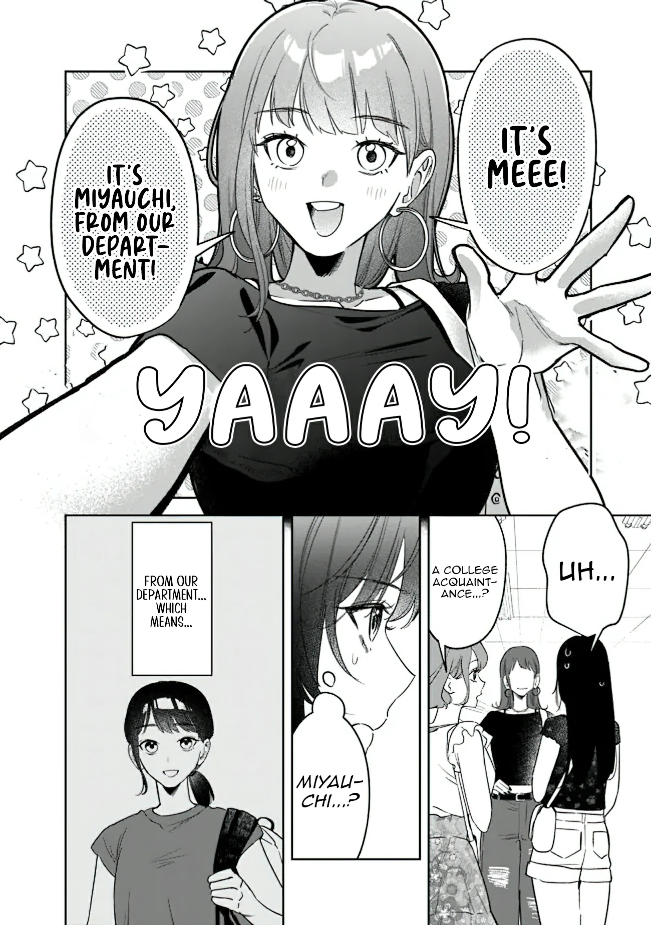 Living together with the queen from my high school days Chapter 21 - page 15