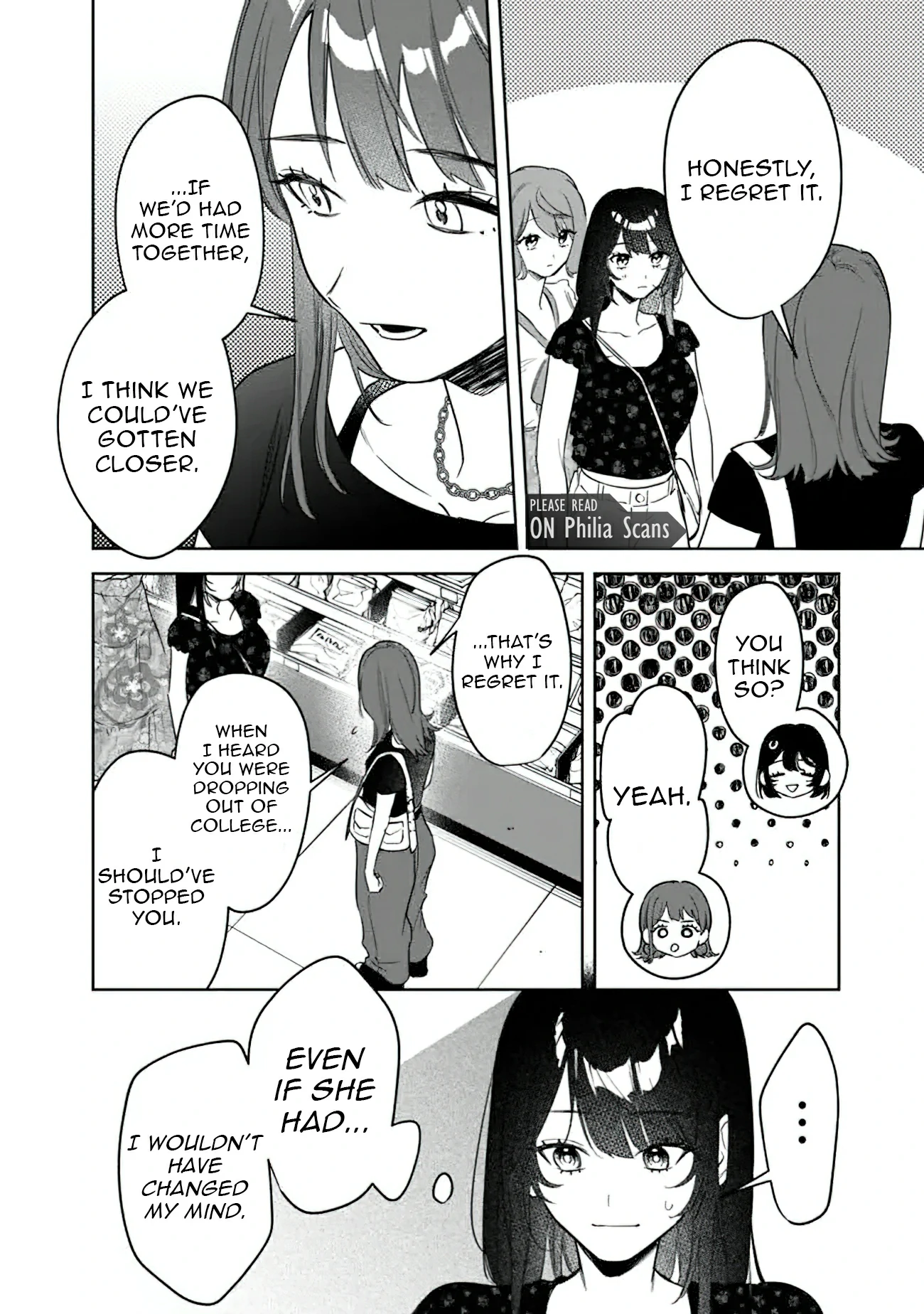 Living together with the queen from my high school days Chapter 21 - page 17