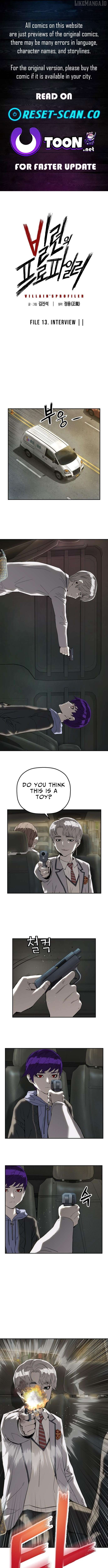The Villain’s Profiler Chapter 13 - page 1