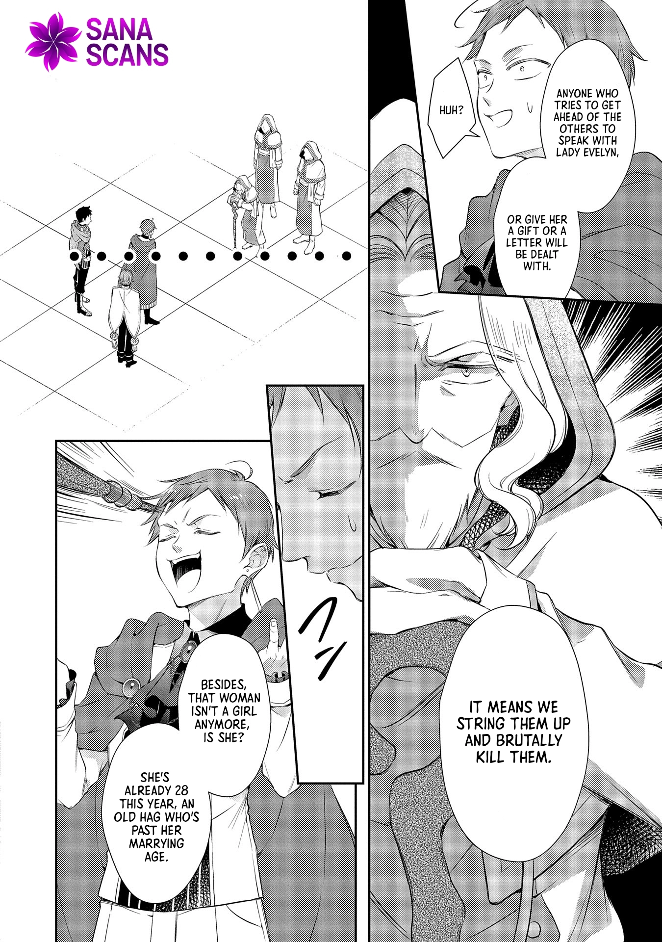 Even Exiled, She's Still the Beloved Saint! St. Evelyn's Weird and Wonderful Friends [Official] Chapter 3 - page 11