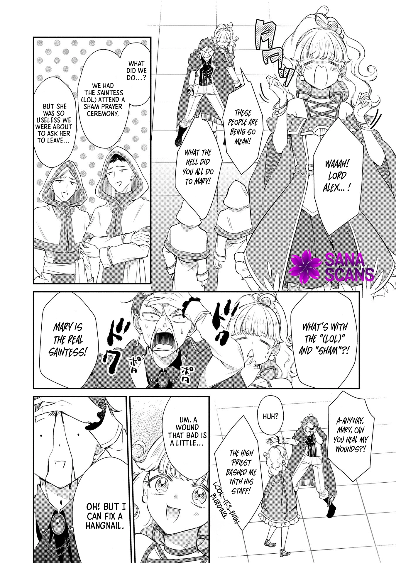 Even Exiled, She's Still the Beloved Saint! St. Evelyn's Weird and Wonderful Friends [Official] Chapter 3 - page 13