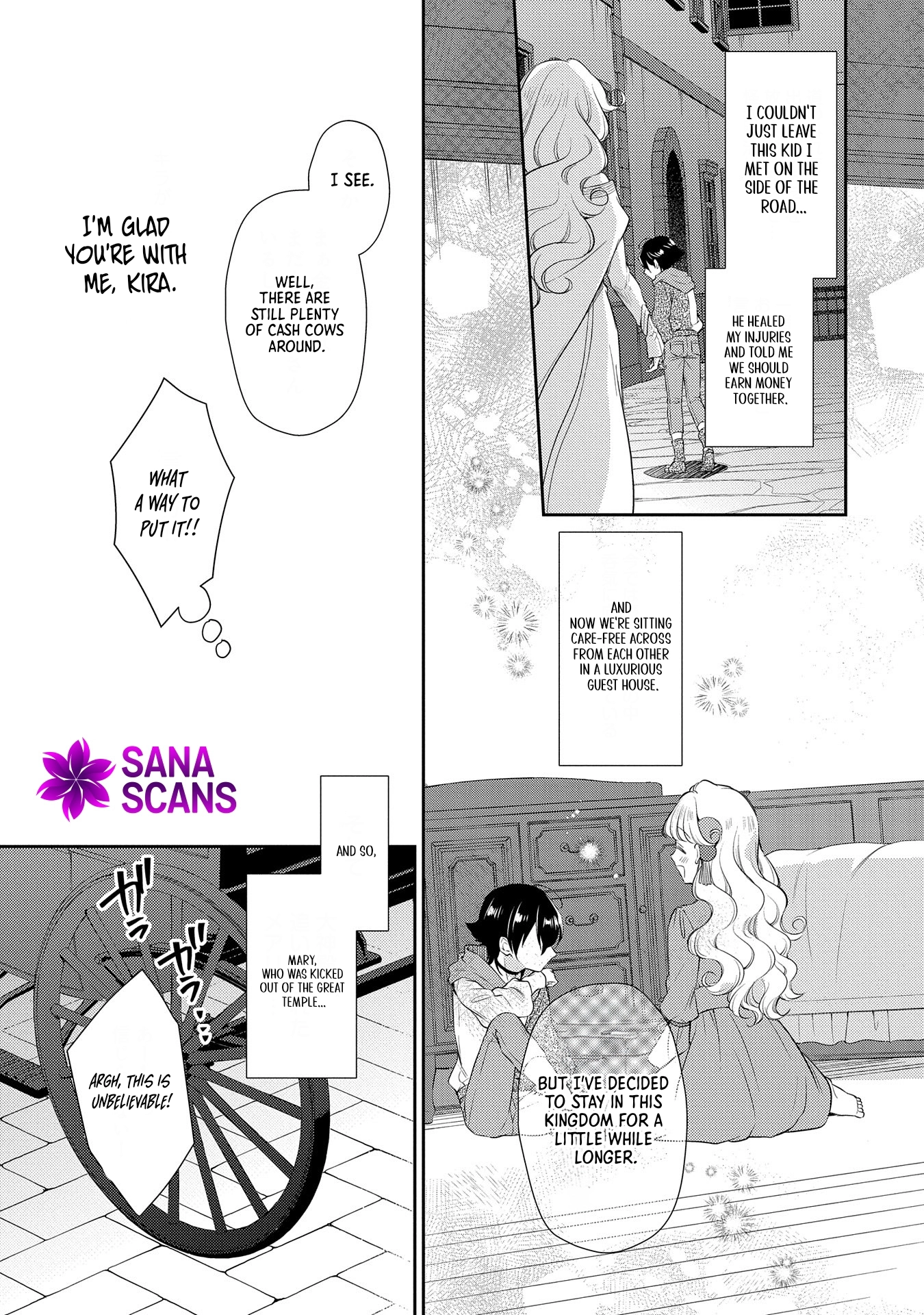 Even Exiled, She's Still the Beloved Saint! St. Evelyn's Weird and Wonderful Friends [Official] Chapter 3 - page 28