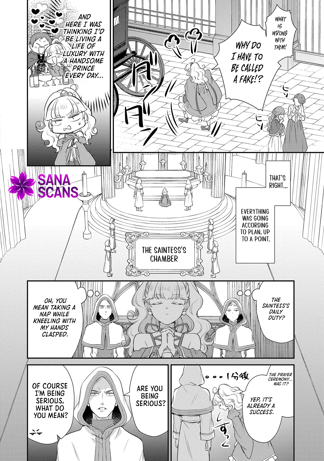 Even Exiled, She's Still the Beloved Saint! St. Evelyn's Weird and Wonderful Friends [Official] Chapter 3 - page 29