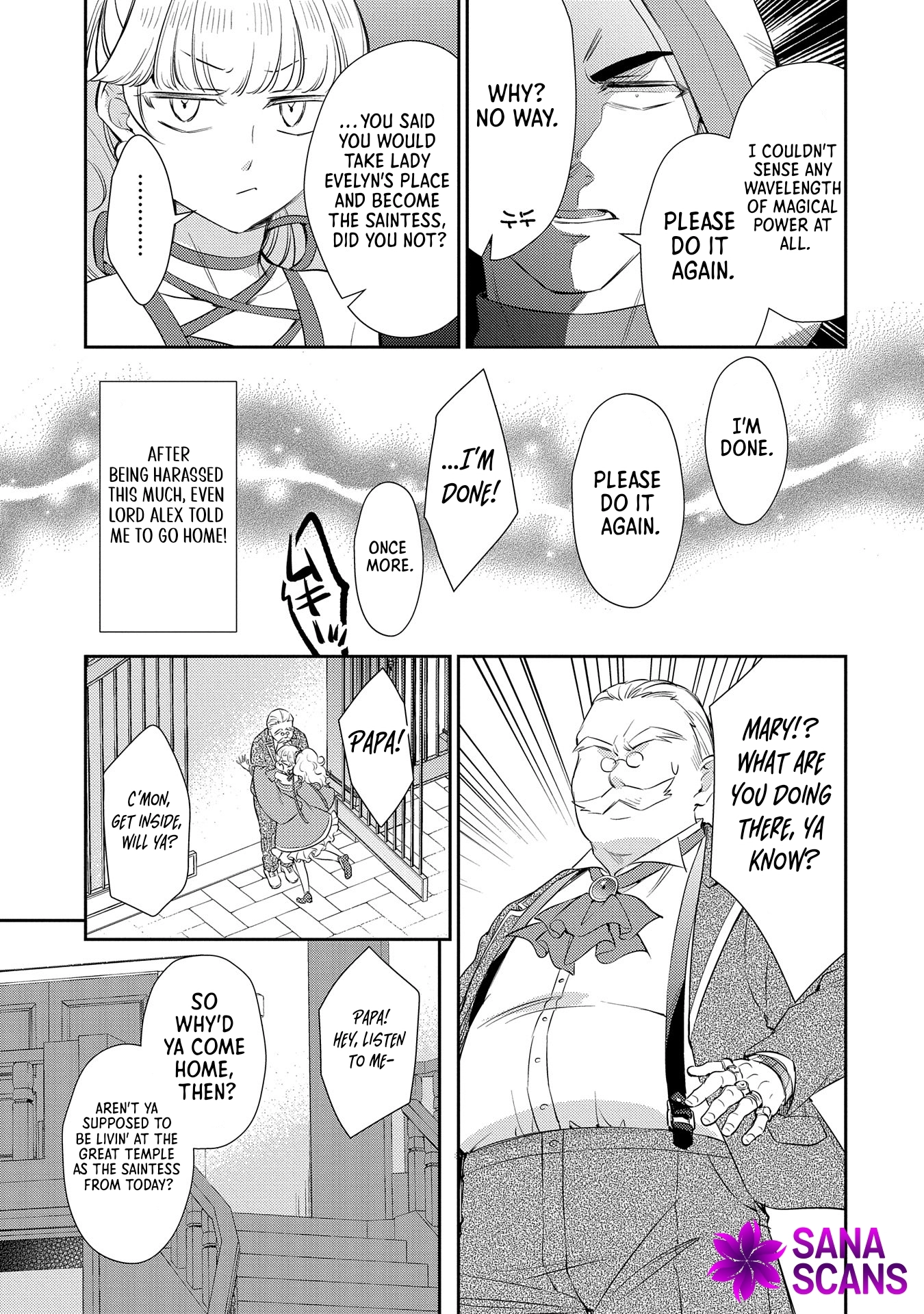 Even Exiled, She's Still the Beloved Saint! St. Evelyn's Weird and Wonderful Friends [Official] Chapter 3 - page 30