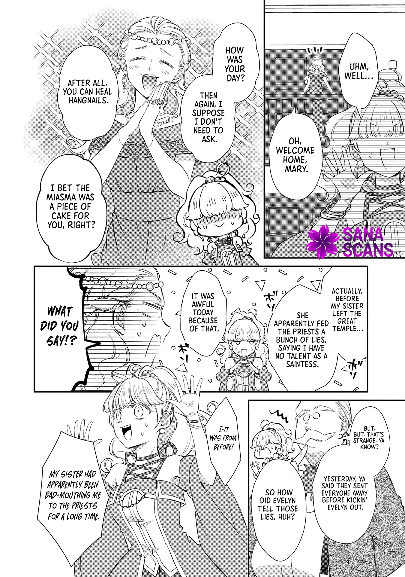 Even Exiled, She's Still the Beloved Saint! St. Evelyn's Weird and Wonderful Friends [Official] Chapter 3 - page 31