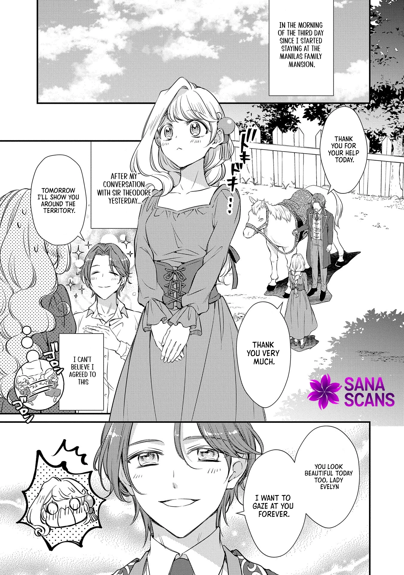 Even Exiled, She's Still the Beloved Saint! St. Evelyn's Weird and Wonderful Friends [Official] Chapter 4 - page 10