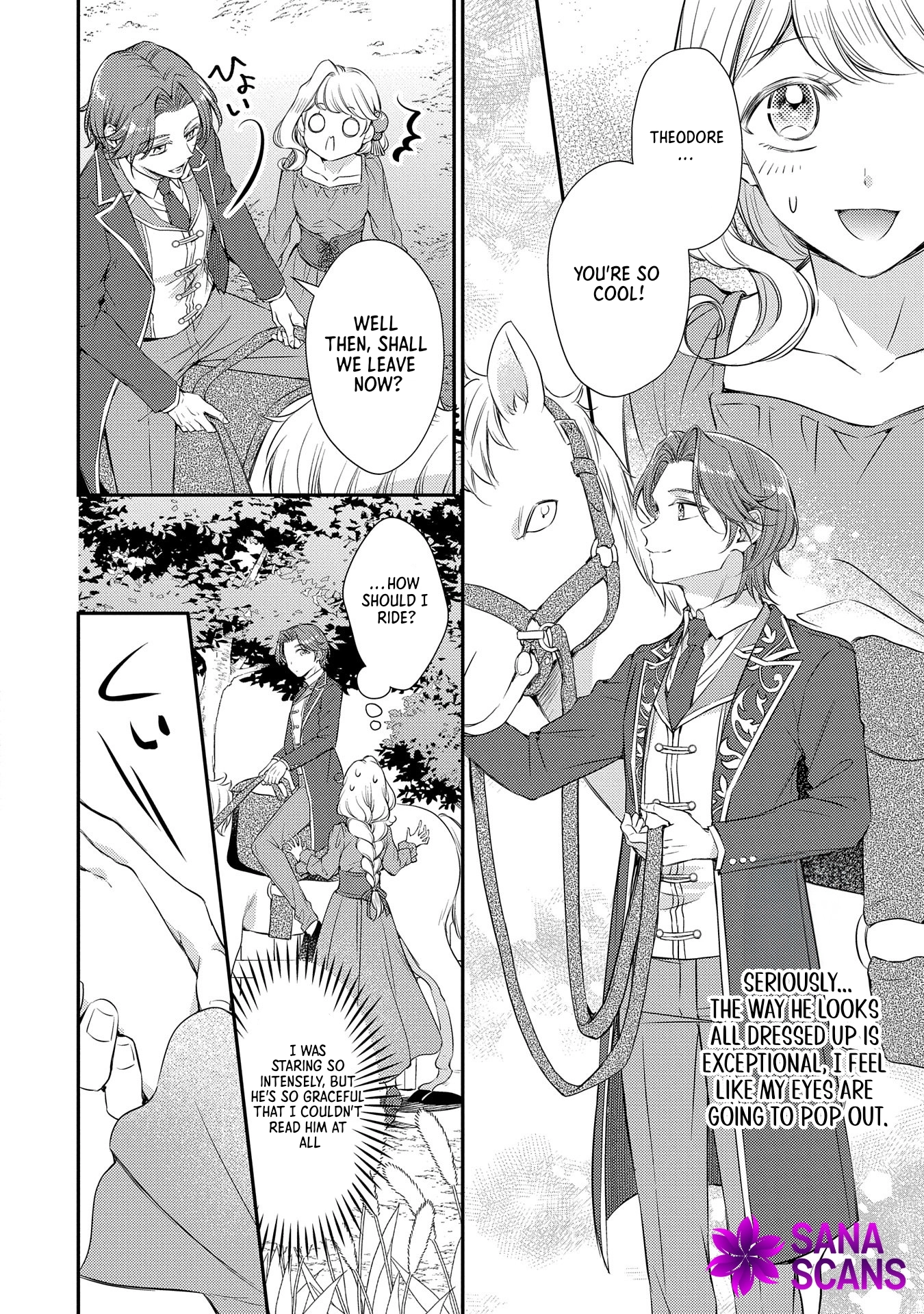 Even Exiled, She's Still the Beloved Saint! St. Evelyn's Weird and Wonderful Friends [Official] Chapter 4 - page 11