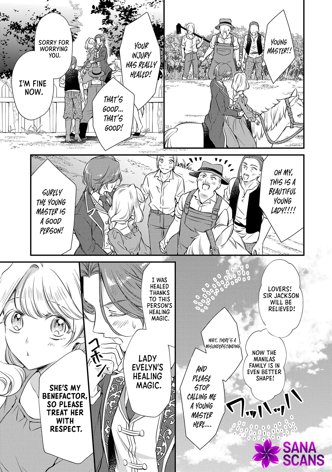 Even Exiled, She's Still the Beloved Saint! St. Evelyn's Weird and Wonderful Friends [Official] Chapter 4 - page 20