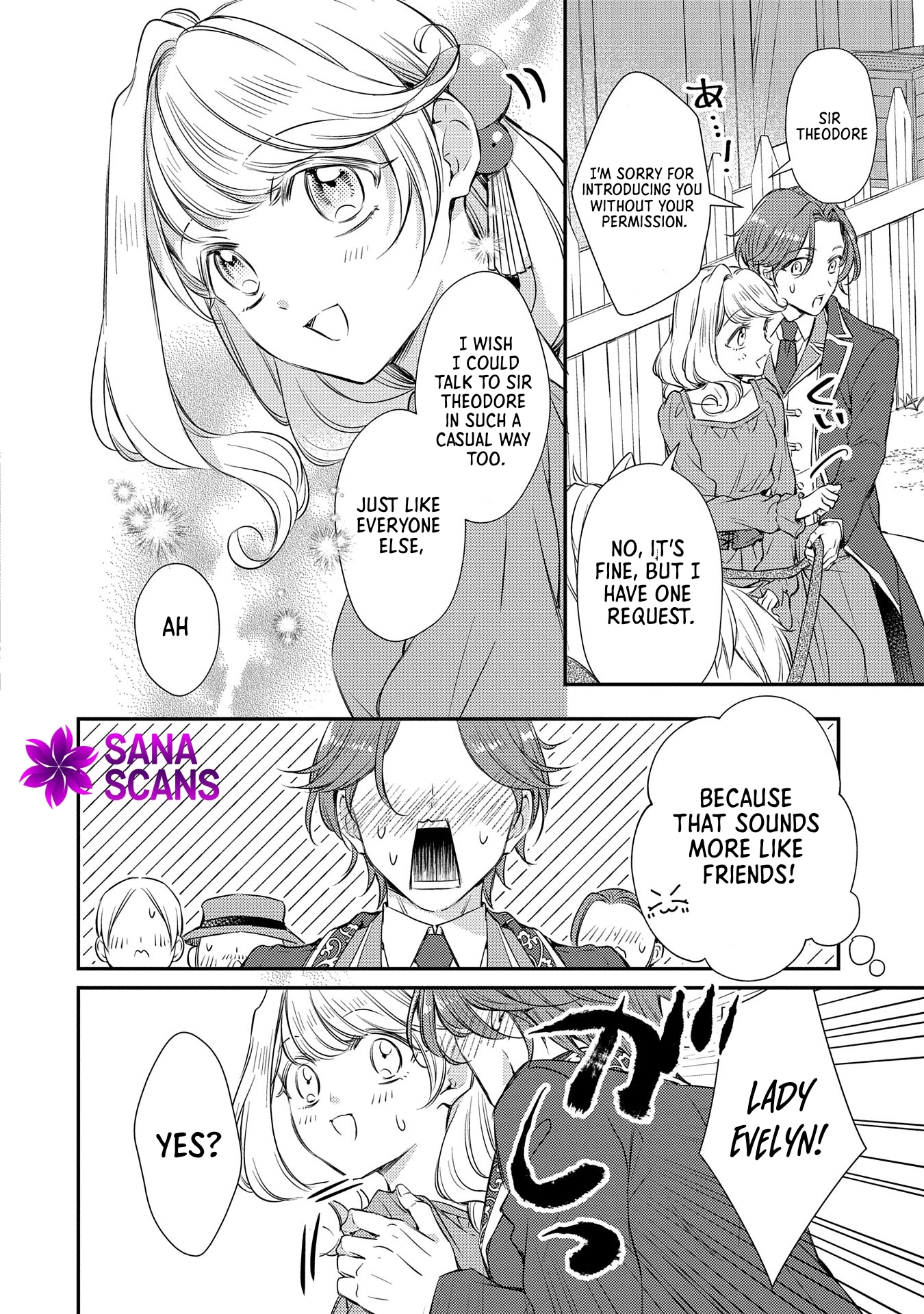 Even Exiled, She's Still the Beloved Saint! St. Evelyn's Weird and Wonderful Friends [Official] Chapter 4 - page 21