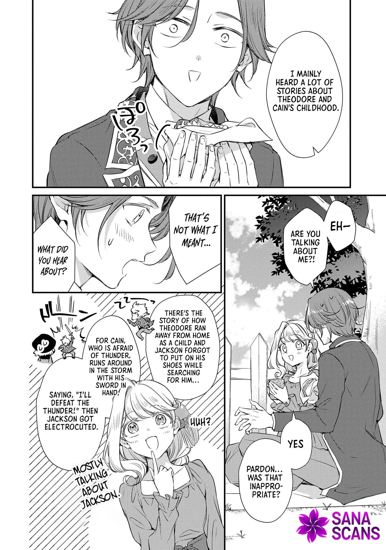 Even Exiled, She's Still the Beloved Saint! St. Evelyn's Weird and Wonderful Friends [Official] Chapter 4 - page 25