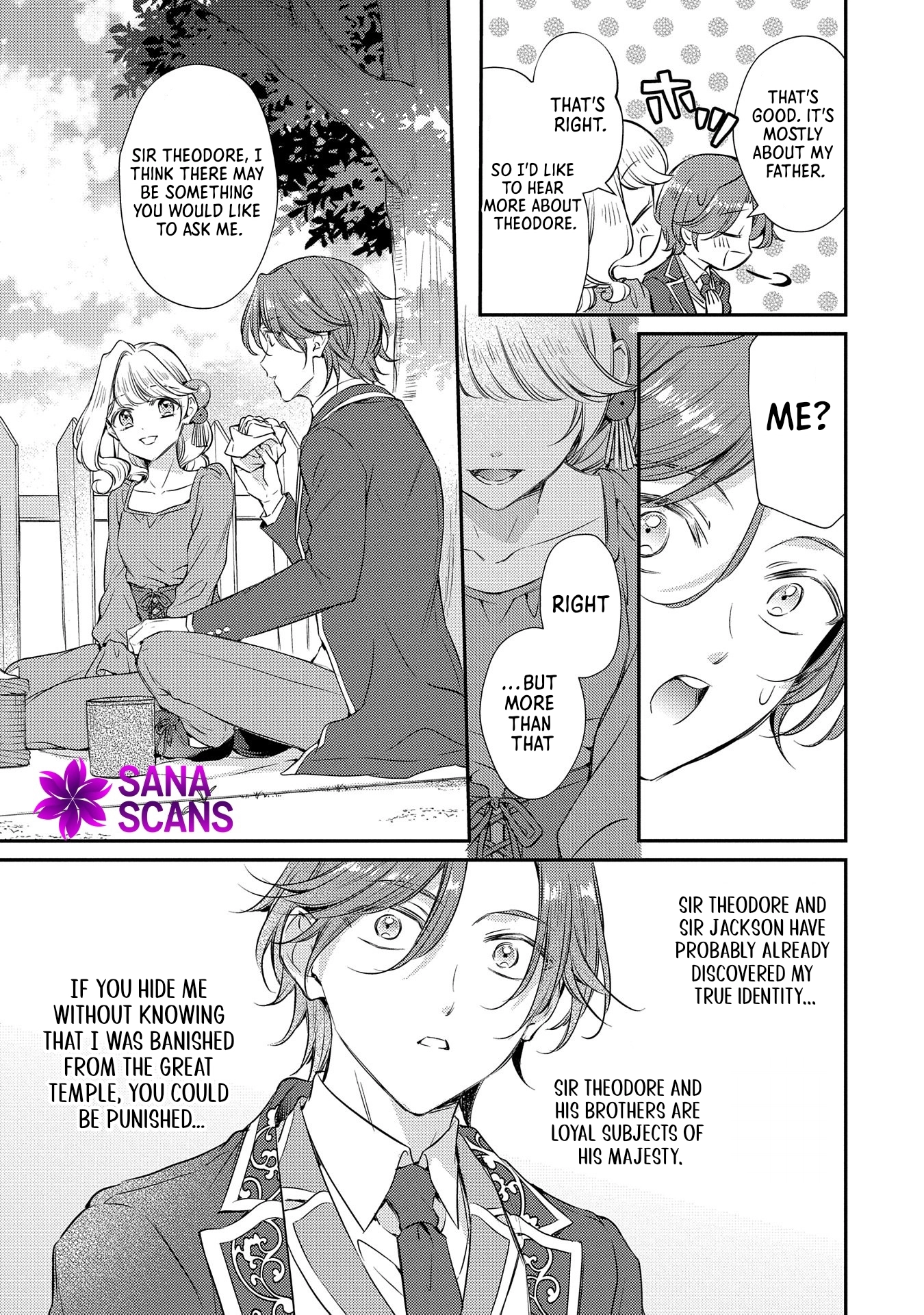 Even Exiled, She's Still the Beloved Saint! St. Evelyn's Weird and Wonderful Friends [Official] Chapter 4 - page 26