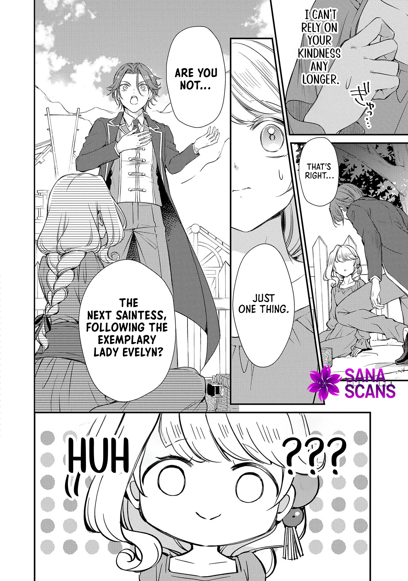 Even Exiled, She's Still the Beloved Saint! St. Evelyn's Weird and Wonderful Friends [Official] Chapter 4 - page 27