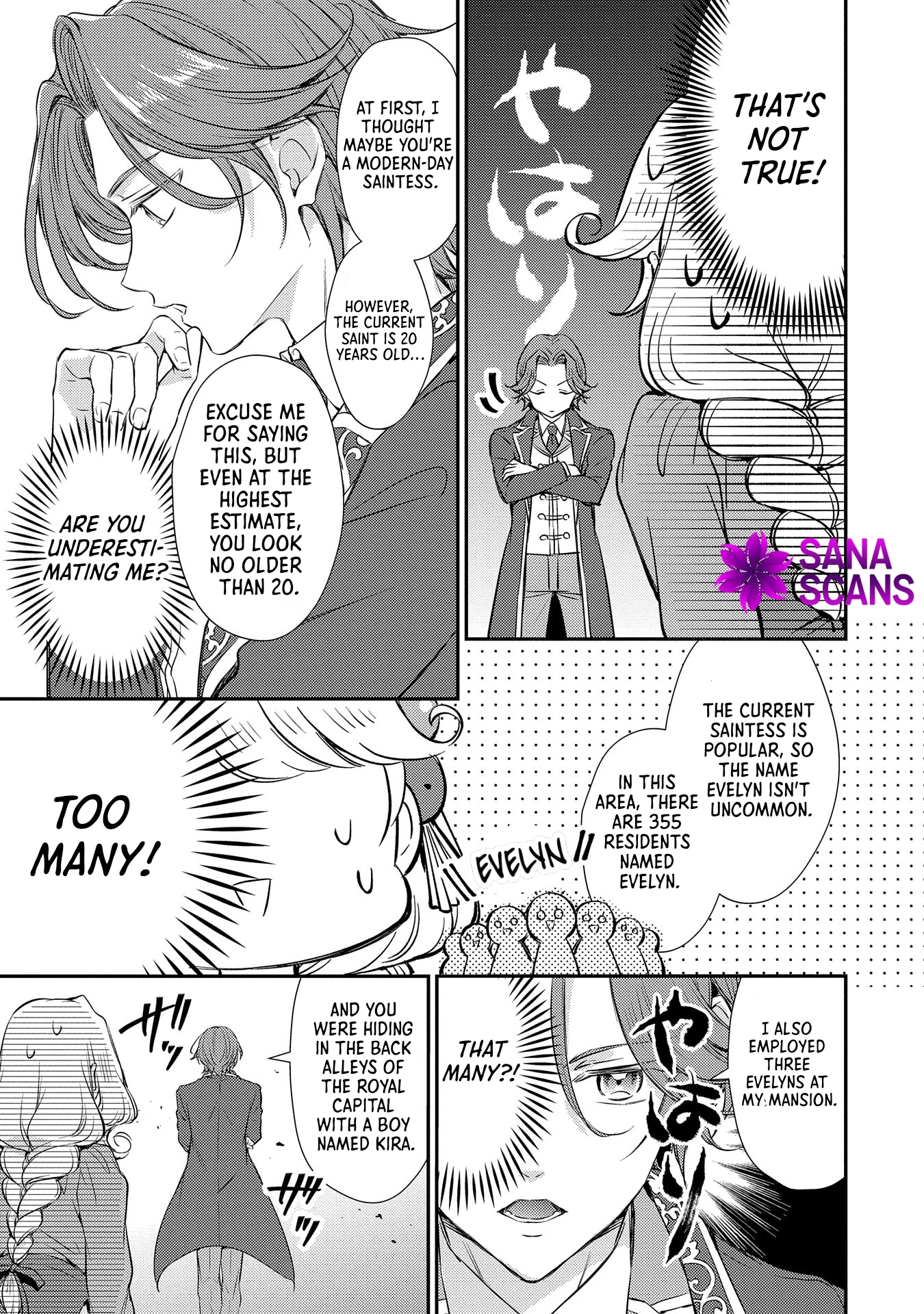 Even Exiled, She's Still the Beloved Saint! St. Evelyn's Weird and Wonderful Friends [Official] Chapter 4 - page 28