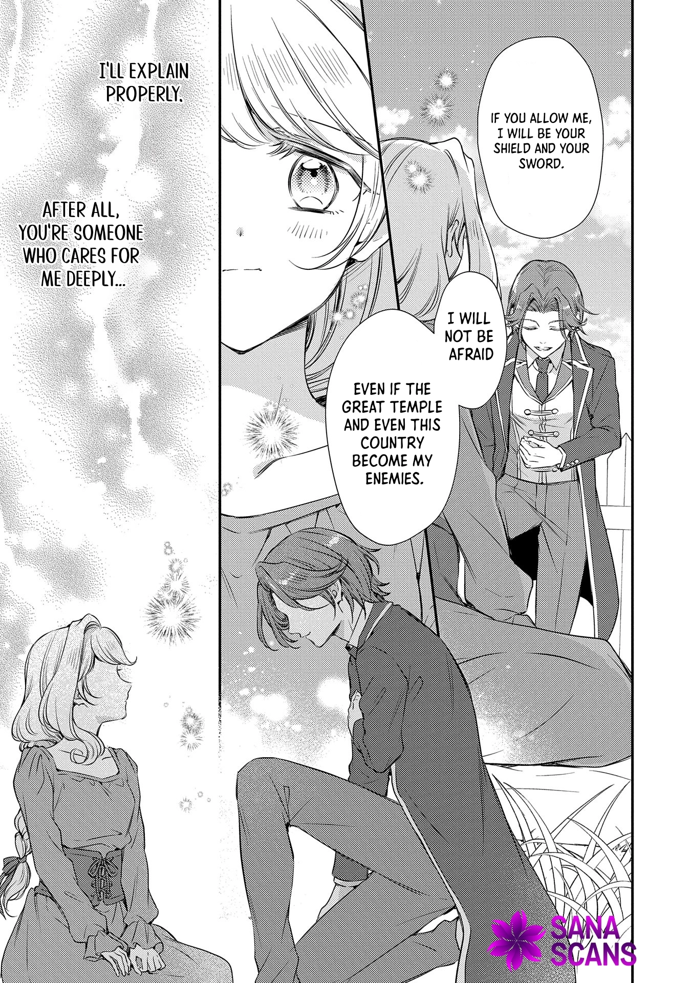 Even Exiled, She's Still the Beloved Saint! St. Evelyn's Weird and Wonderful Friends [Official] Chapter 4 - page 30
