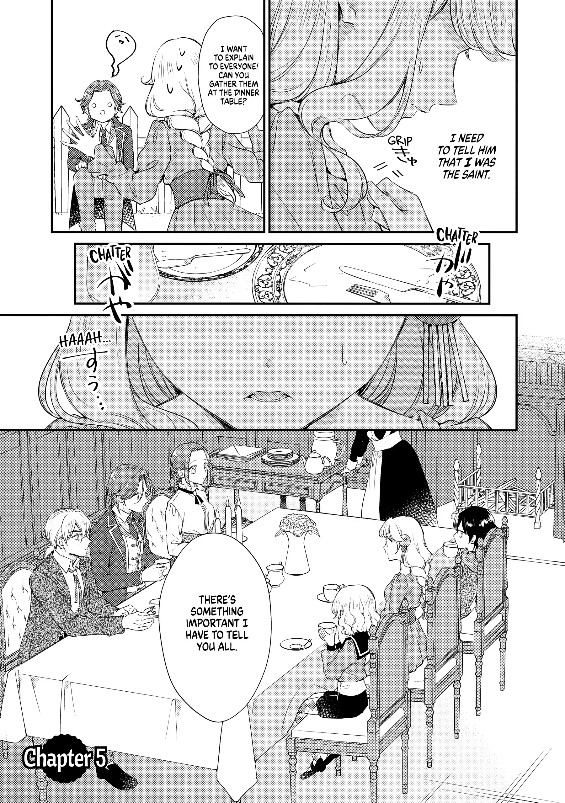 Even Exiled, She's Still the Beloved Saint! St. Evelyn's Weird and Wonderful Friends [Official] Chapter 5 - page 1