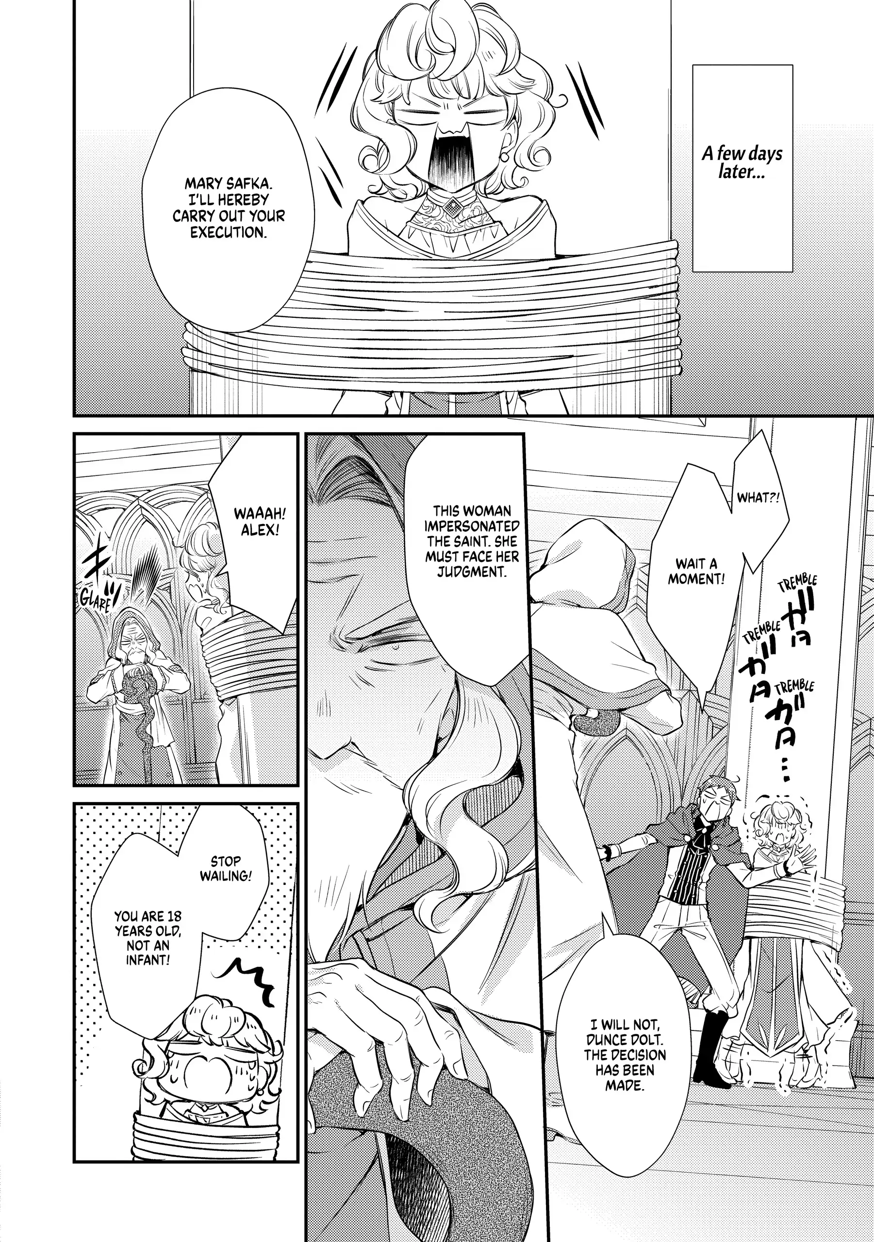 Even Exiled, She's Still the Beloved Saint! St. Evelyn's Weird and Wonderful Friends [Official] Chapter 5 - page 12