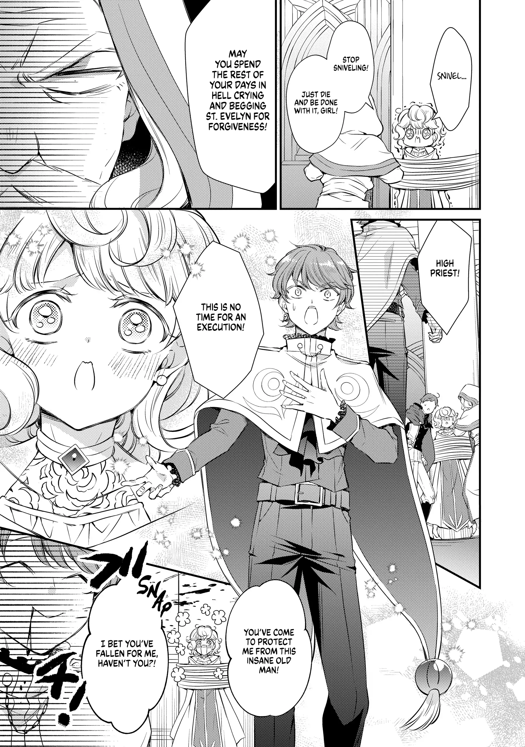 Even Exiled, She's Still the Beloved Saint! St. Evelyn's Weird and Wonderful Friends [Official] Chapter 5 - page 13