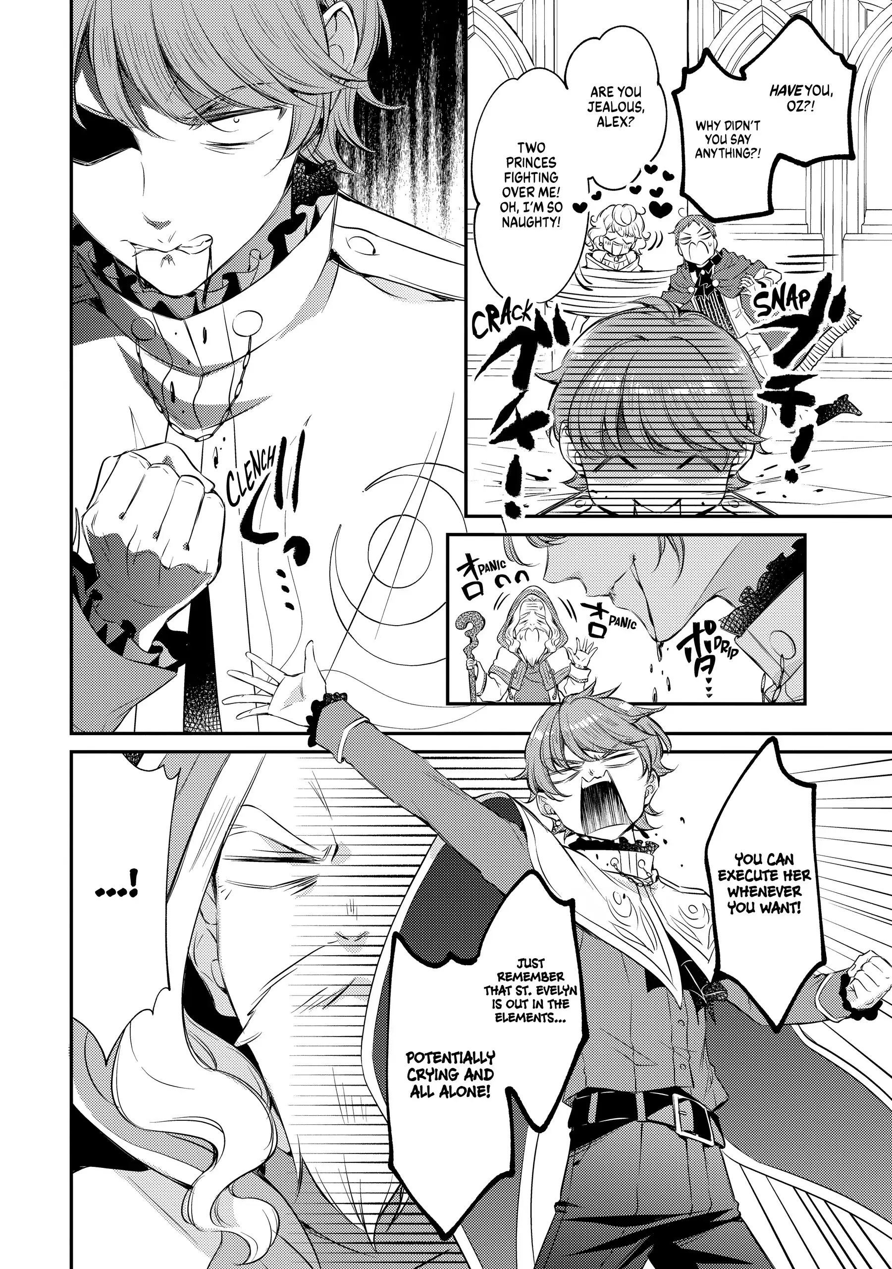 Even Exiled, She's Still the Beloved Saint! St. Evelyn's Weird and Wonderful Friends [Official] Chapter 5 - page 14