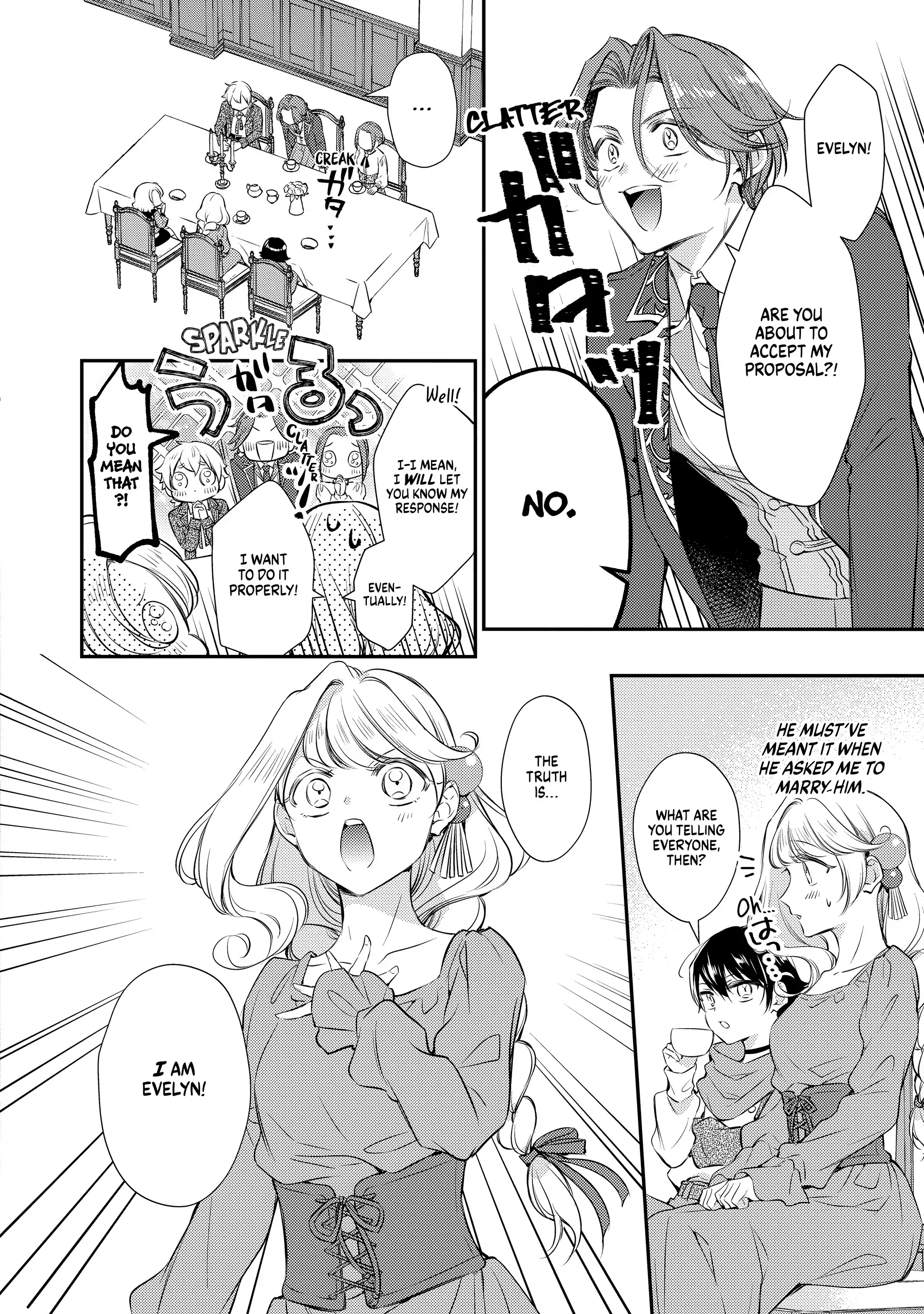 Even Exiled, She's Still the Beloved Saint! St. Evelyn's Weird and Wonderful Friends [Official] Chapter 5 - page 2