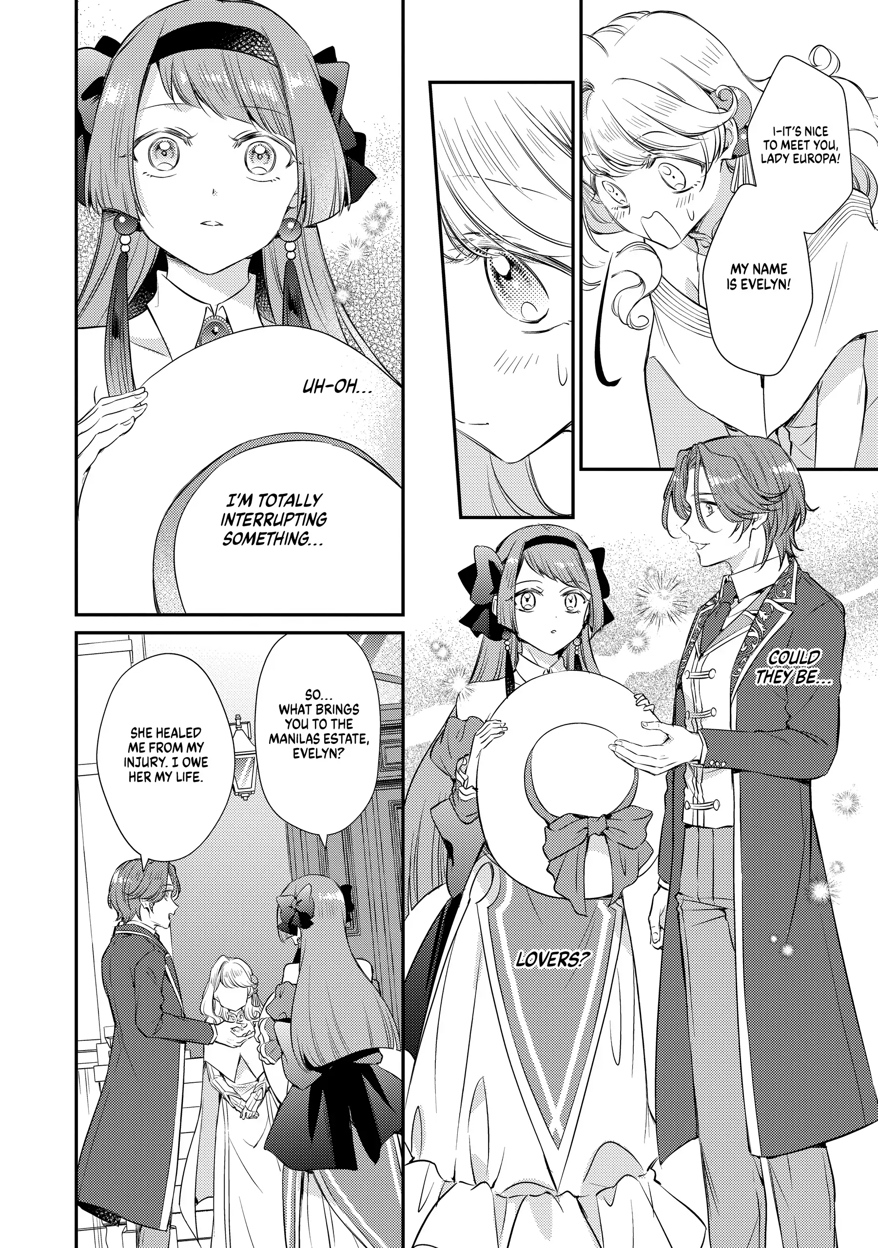Even Exiled, She's Still the Beloved Saint! St. Evelyn's Weird and Wonderful Friends [Official] Chapter 5 - page 22