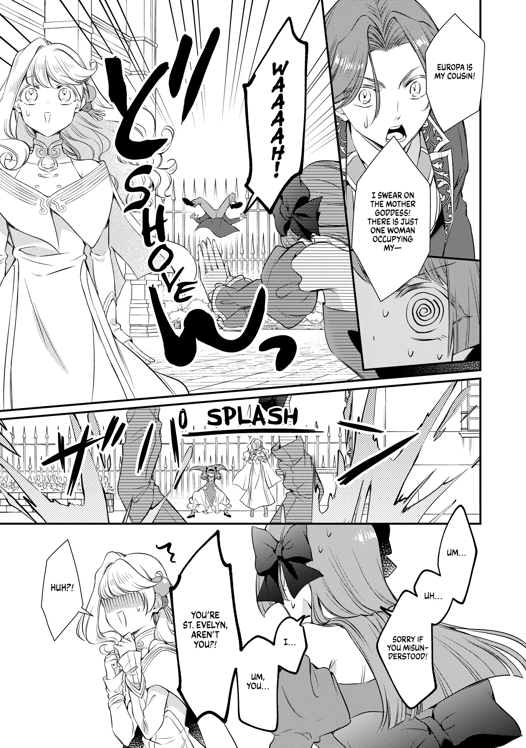 Even Exiled, She's Still the Beloved Saint! St. Evelyn's Weird and Wonderful Friends [Official] Chapter 5 - page 25