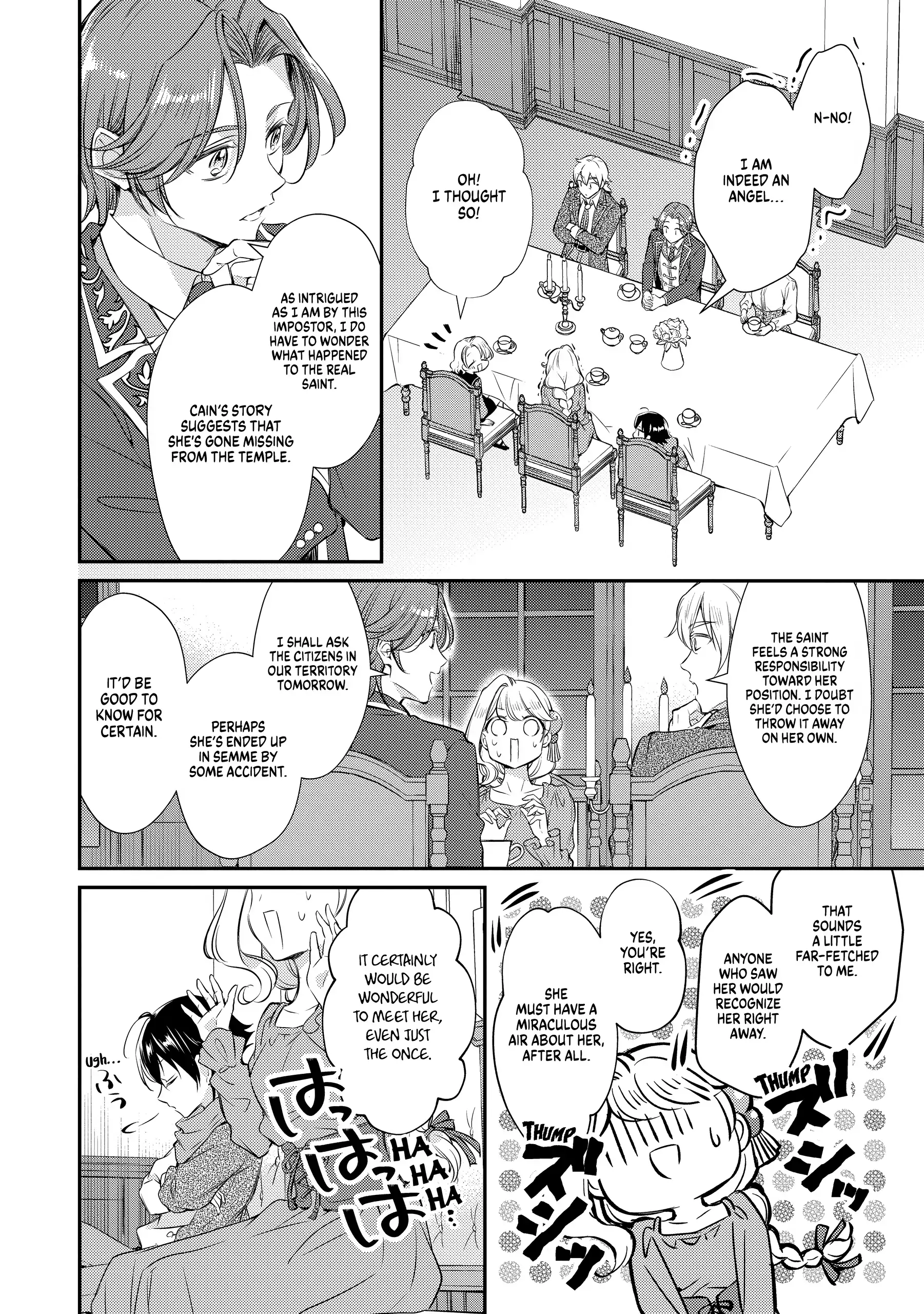 Even Exiled, She's Still the Beloved Saint! St. Evelyn's Weird and Wonderful Friends [Official] Chapter 5 - page 6