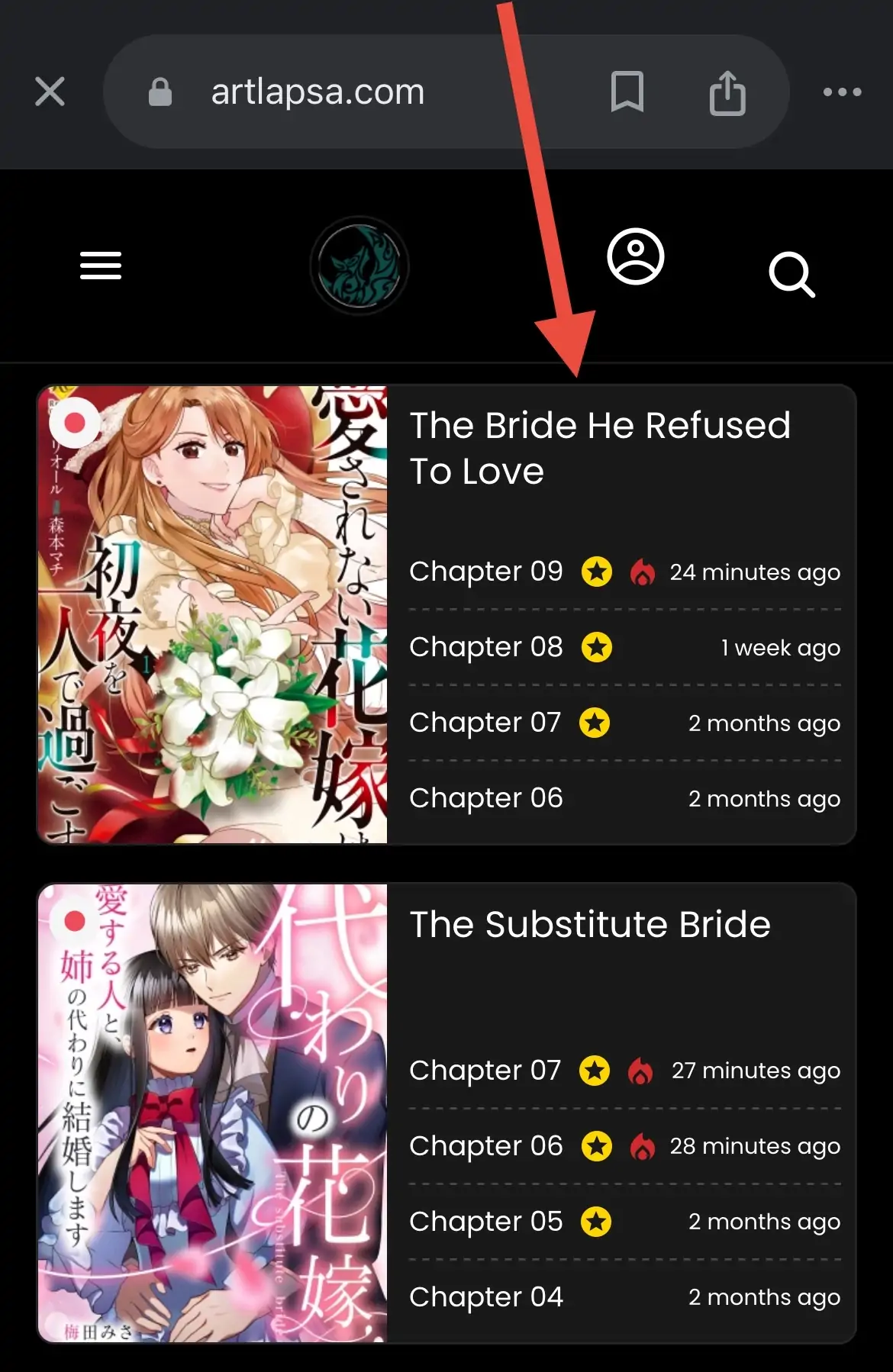 The Bride He Refused to Love Chapter 6 - page 1