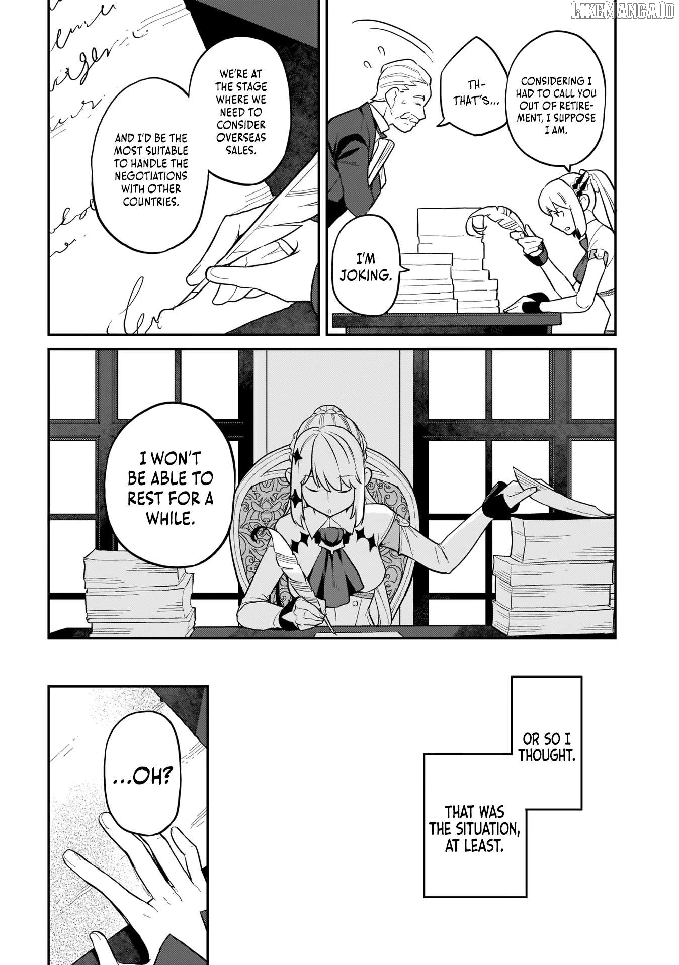Akuyaku Ikka no Okugata, Shi ni Modori shite Kokoro wo Irekaeru Chapter 5 - page 5