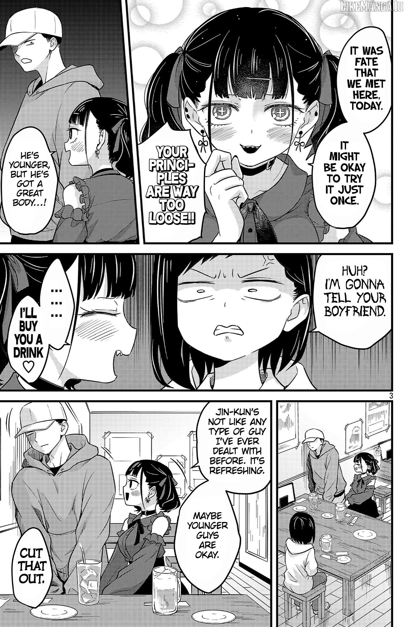 Boku no Kokoro no Yabai Yatsu: Love Comedy ga Hajimaranai Chapter 4 - page 3