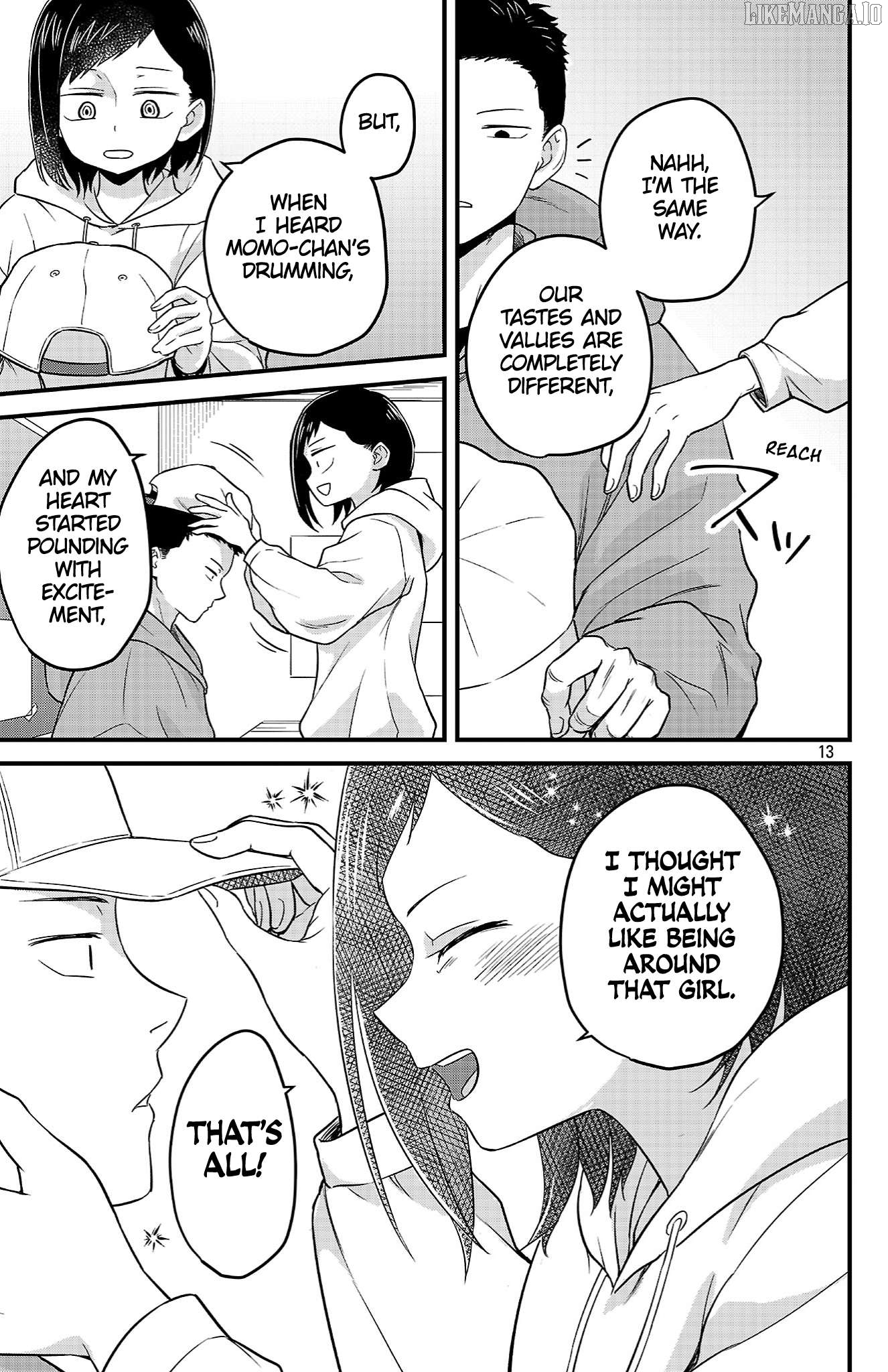 Boku no Kokoro no Yabai Yatsu: Love Comedy ga Hajimaranai Chapter 5 - page 13