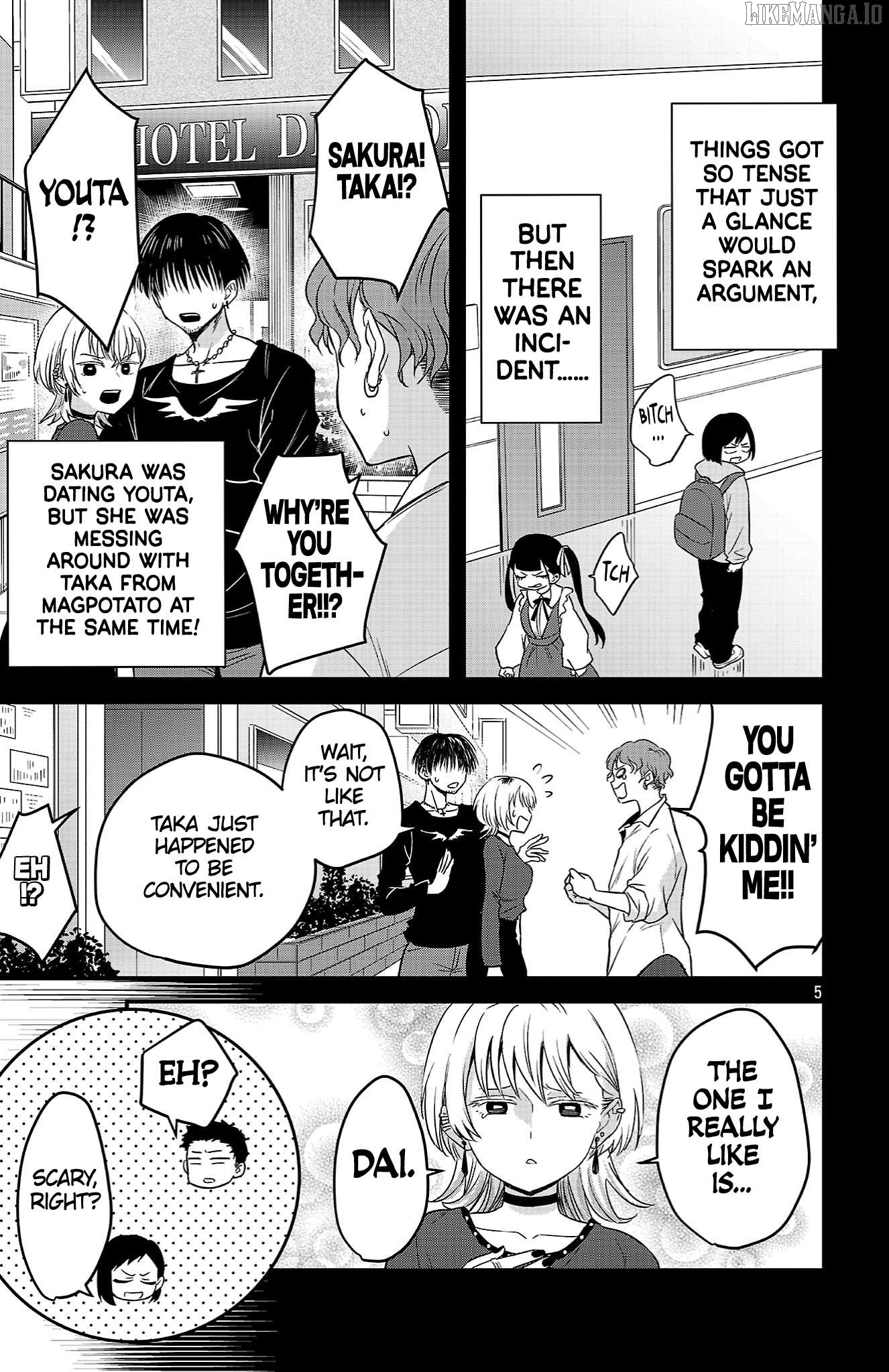 Boku no Kokoro no Yabai Yatsu: Love Comedy ga Hajimaranai Chapter 5 - page 5