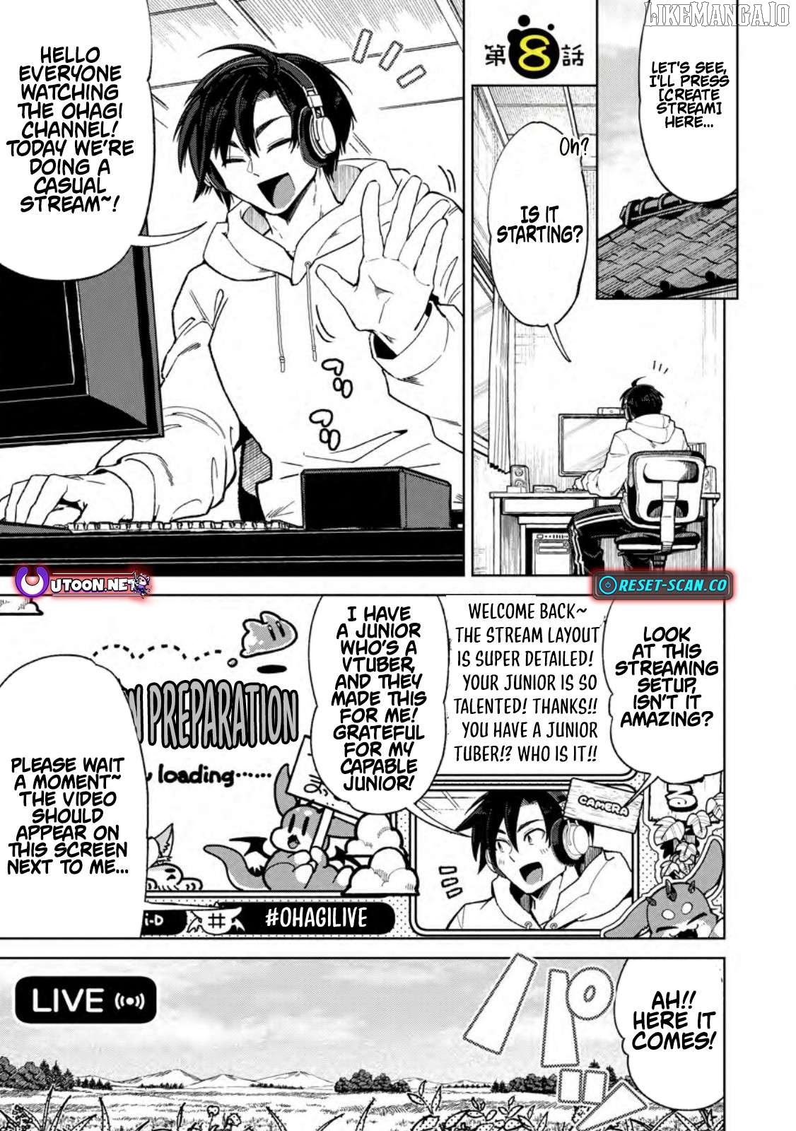 I'm an Overworked Corporate Slave, but After Being Embraced by a Dragon, I Started Streaming My Pet Life With a Tiny Dragon and Monsters on a Farm Chapter 8.1 - page 2
