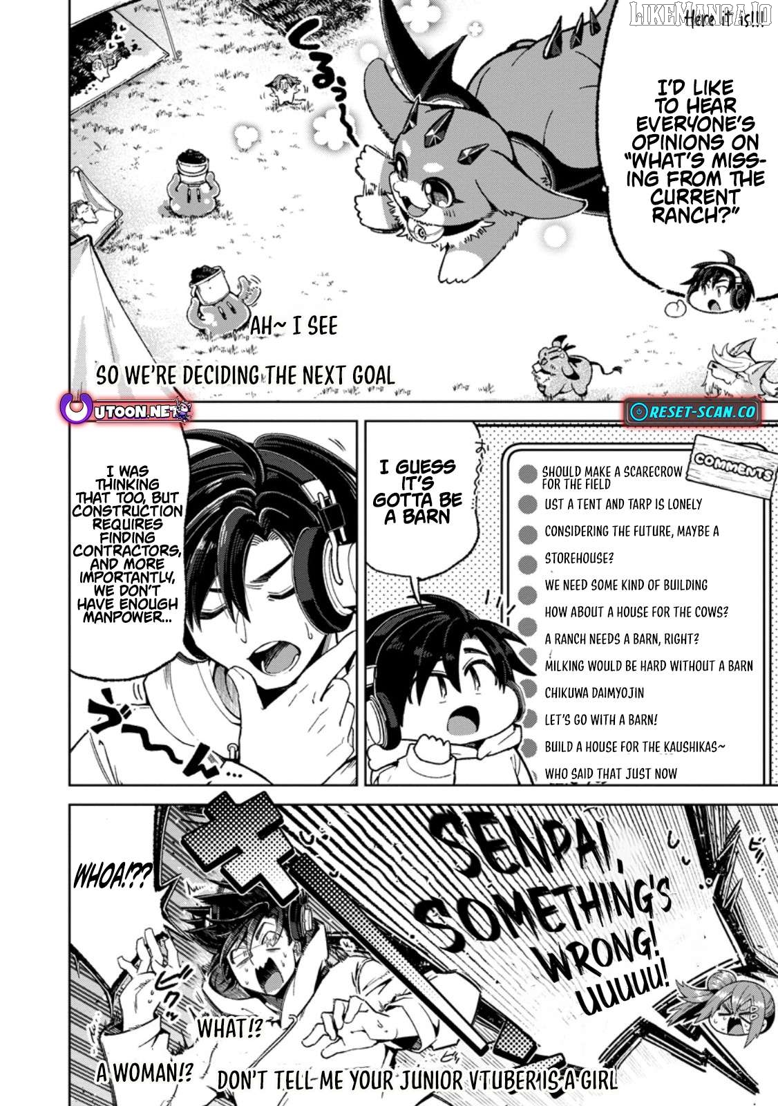 I'm an Overworked Corporate Slave, but After Being Embraced by a Dragon, I Started Streaming My Pet Life With a Tiny Dragon and Monsters on a Farm Chapter 8.1 - page 5