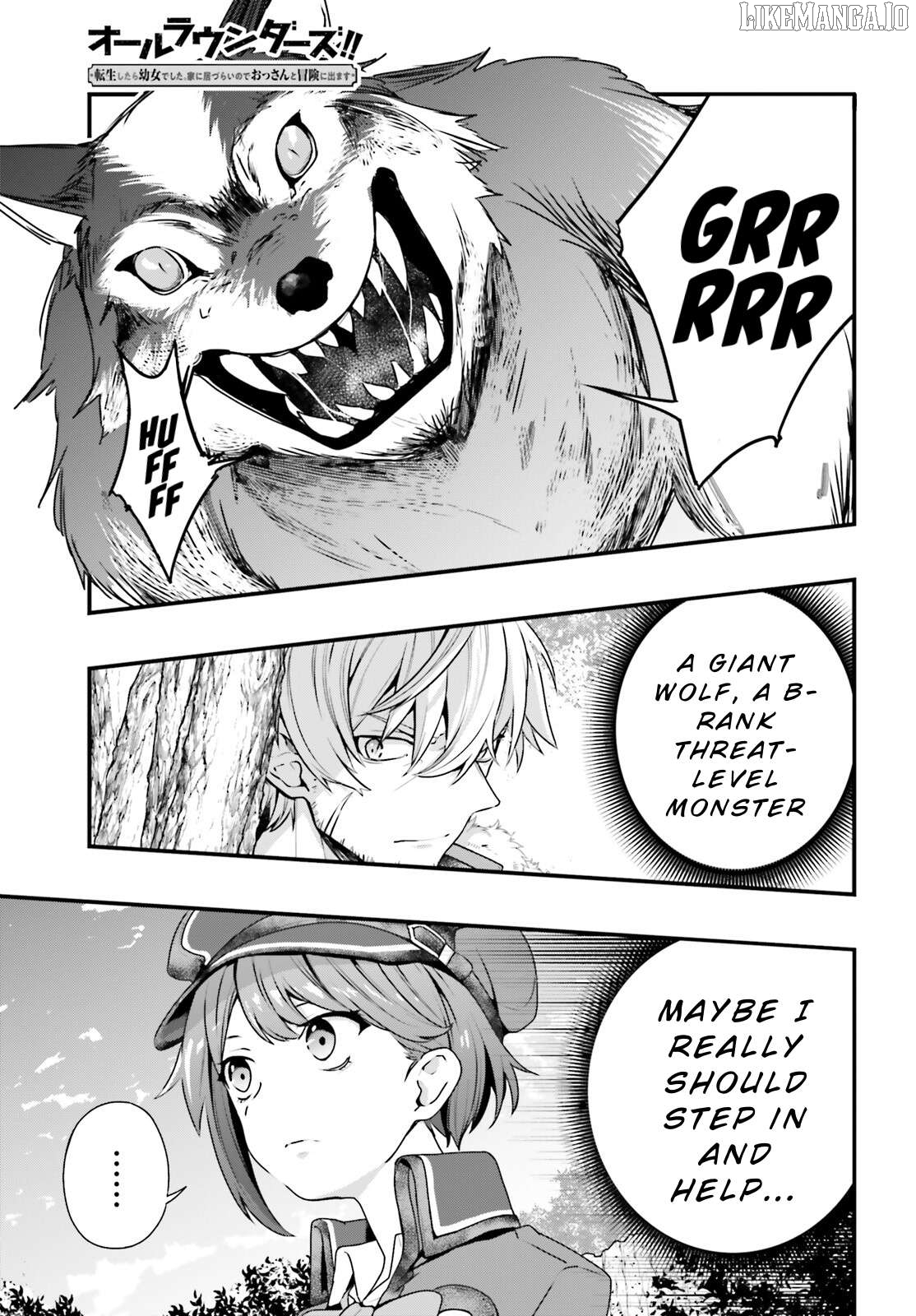 All Rounders!! Tensei Shitara Youjo Deshita. Ie Ni Izurai No De Ossan To Bouken Ni Demasu Chapter 9 - page 1