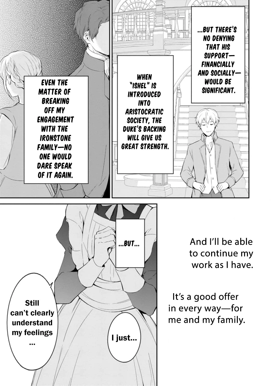 I Was Dumped and Became a Maid, But the Stone-Faced Noble Keeps Spoiling Me Chapter 10 - page 9