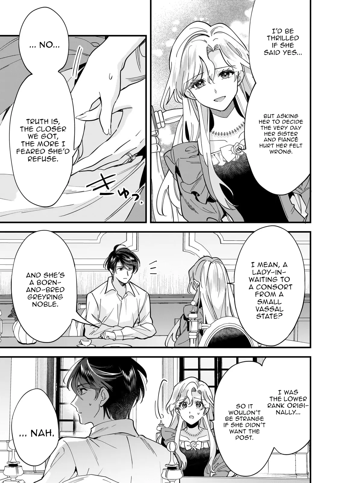 Twice Rejected, Now I’m Engaged to the Empire’s Dark Prince?! Chapter 16 - page 21