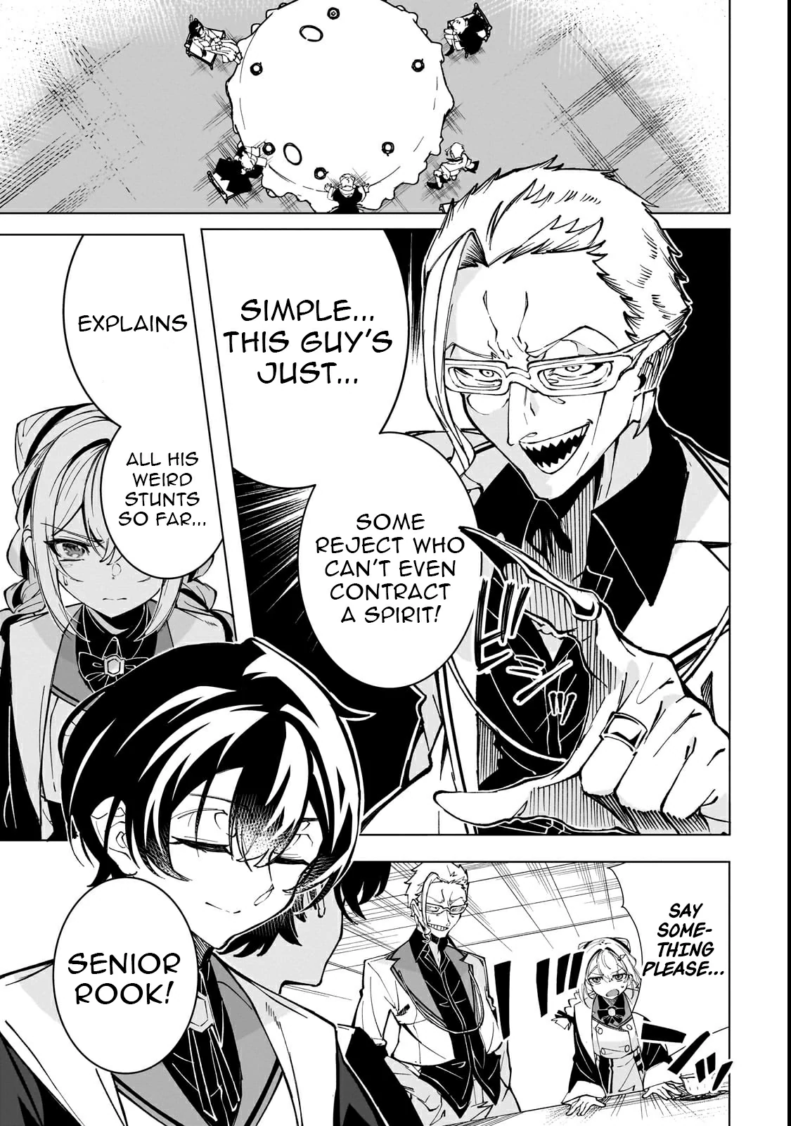 Spirit Master Who is Thought to be Hiding His True Ability is Actually Always Fighting Very Seriously Chapter 2 - page 6