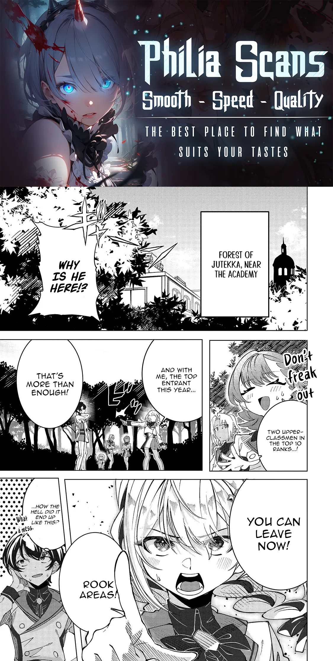 Spirit Master Who is Thought to be Hiding His True Ability is Actually Always Fighting Very Seriously Chapter 3.1 - page 1