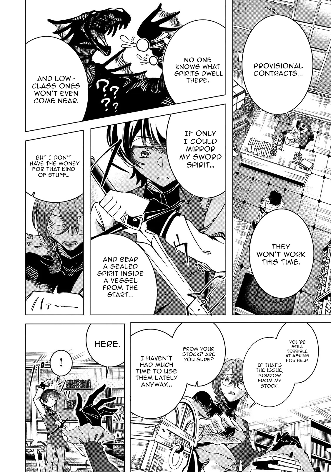 Spirit Master Who is Thought to be Hiding His True Ability is Actually Always Fighting Very Seriously Chapter 3.1 - page 12