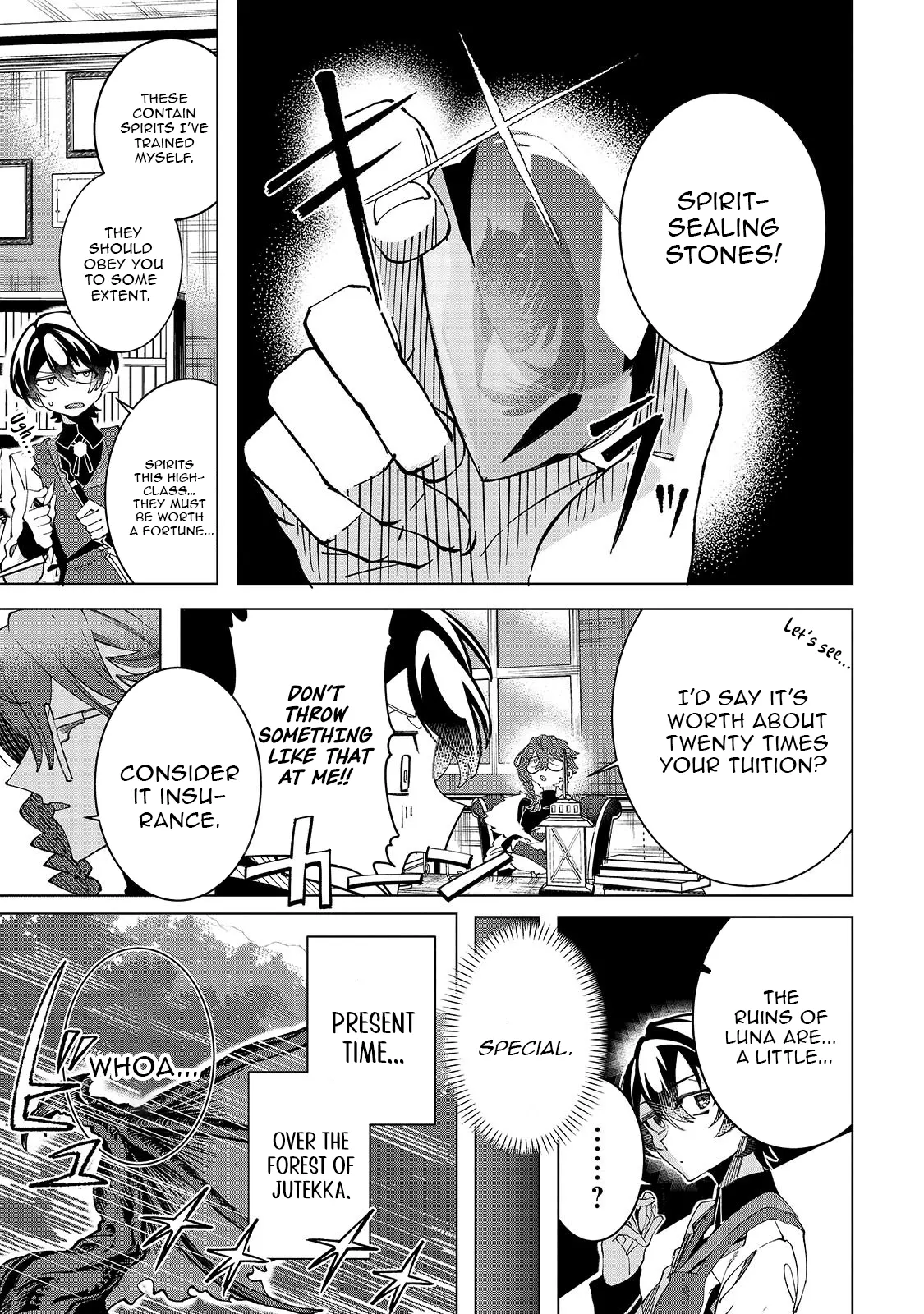 Spirit Master Who is Thought to be Hiding His True Ability is Actually Always Fighting Very Seriously Chapter 3.1 - page 13