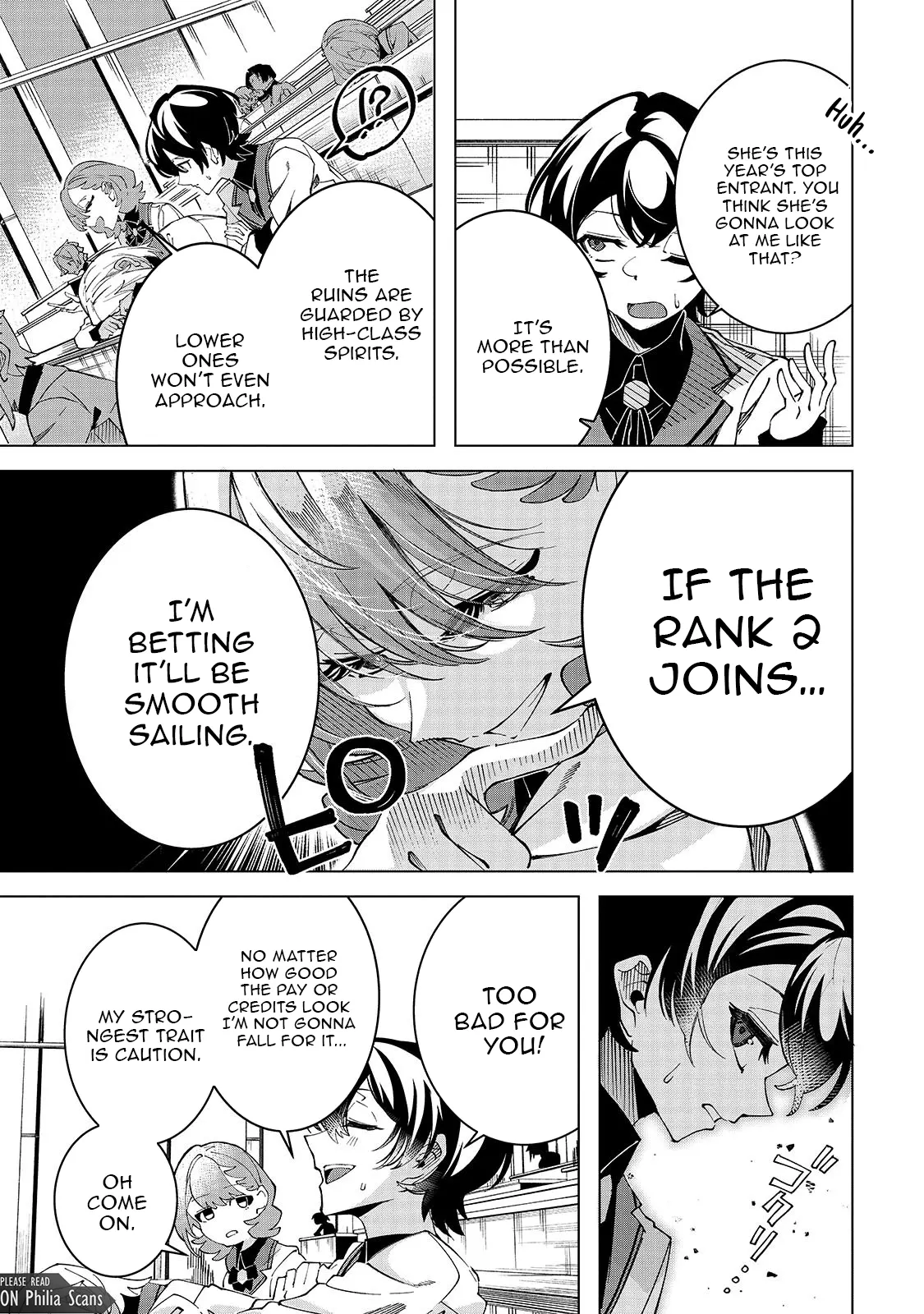 Spirit Master Who is Thought to be Hiding His True Ability is Actually Always Fighting Very Seriously Chapter 3.1 - page 5
