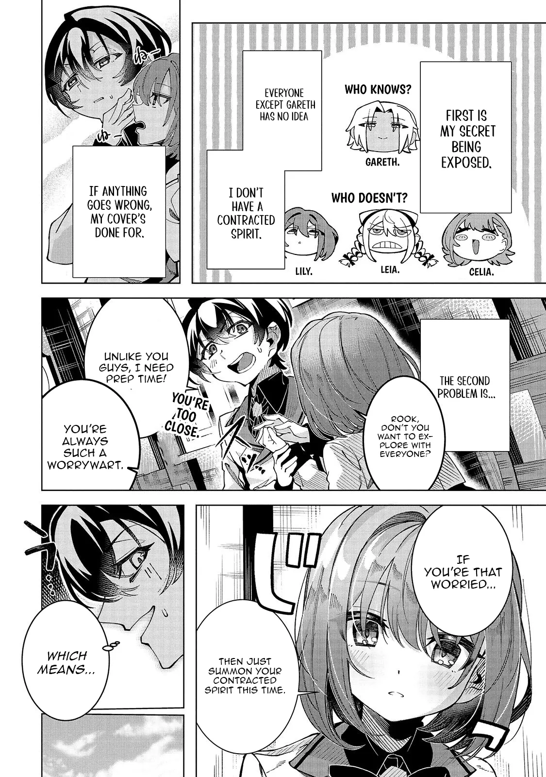 Spirit Master Who is Thought to be Hiding His True Ability is Actually Always Fighting Very Seriously Chapter 3.1 - page 8