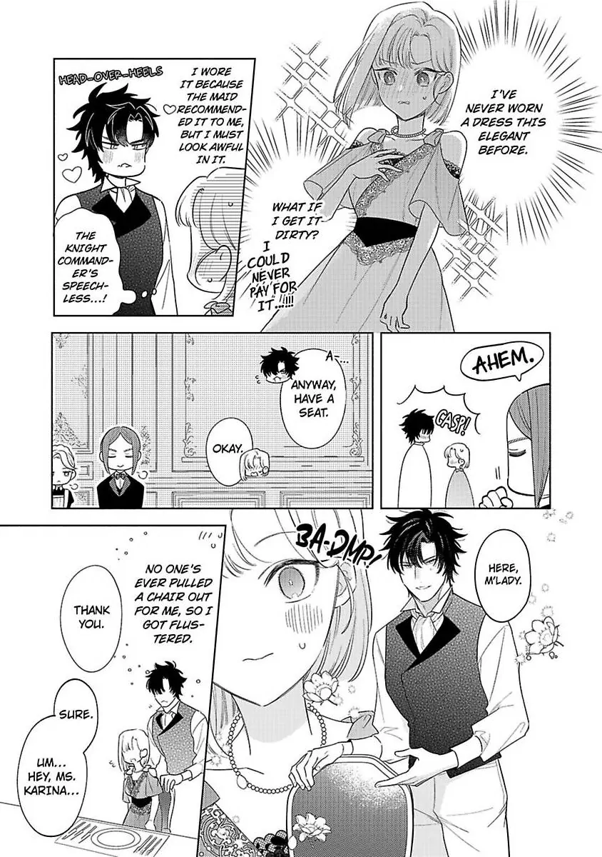 Ookami Kishi-sama ga Watashi wo Sukisugite Sotobori wo Umete Kimasu!? - Dekasegi Reijou Kekkon Monogatari Chapter 3 - page 11