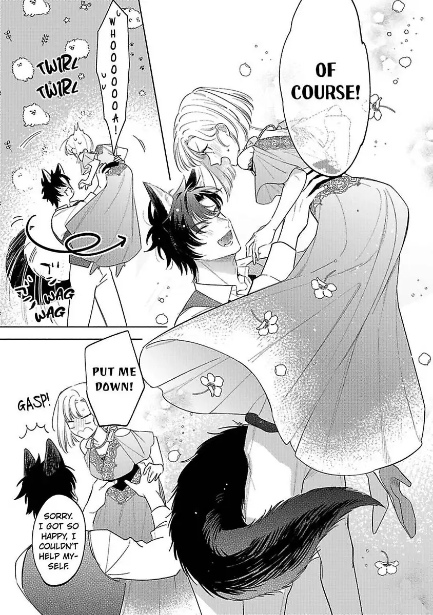 Ookami Kishi-sama ga Watashi wo Sukisugite Sotobori wo Umete Kimasu!? - Dekasegi Reijou Kekkon Monogatari Chapter 3 - page 23