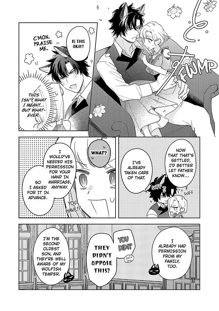 Ookami Kishi-sama ga Watashi wo Sukisugite Sotobori wo Umete Kimasu!? - Dekasegi Reijou Kekkon Monogatari Chapter 3 - page 24