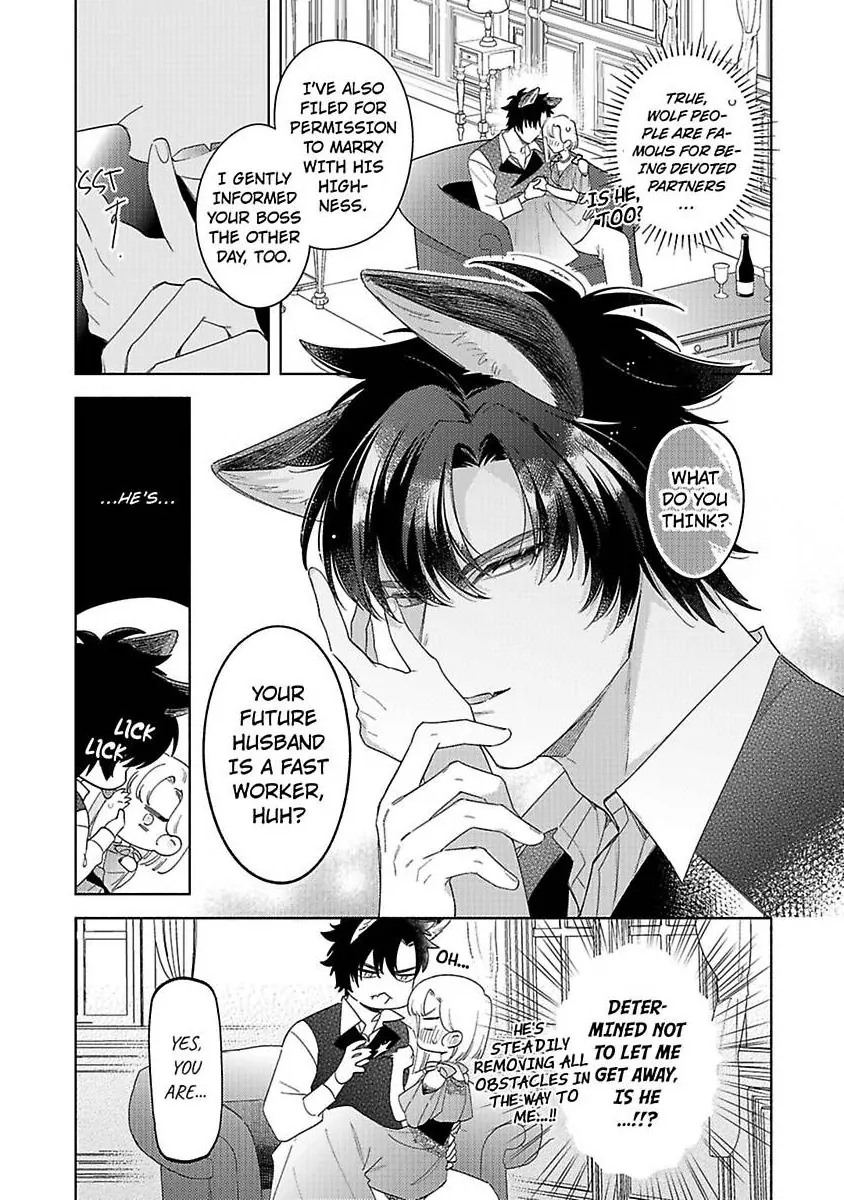 Ookami Kishi-sama ga Watashi wo Sukisugite Sotobori wo Umete Kimasu!? - Dekasegi Reijou Kekkon Monogatari Chapter 3 - page 25