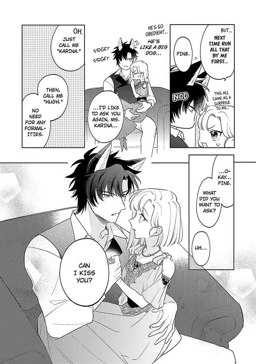 Ookami Kishi-sama ga Watashi wo Sukisugite Sotobori wo Umete Kimasu!? - Dekasegi Reijou Kekkon Monogatari Chapter 3 - page 26