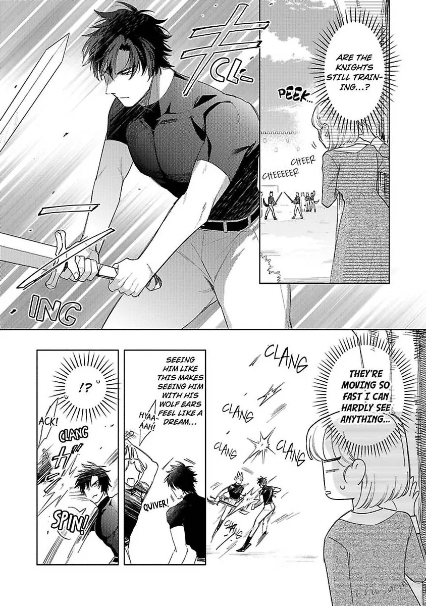 Ookami Kishi-sama ga Watashi wo Sukisugite Sotobori wo Umete Kimasu!? - Dekasegi Reijou Kekkon Monogatari Chapter 3 - page 7