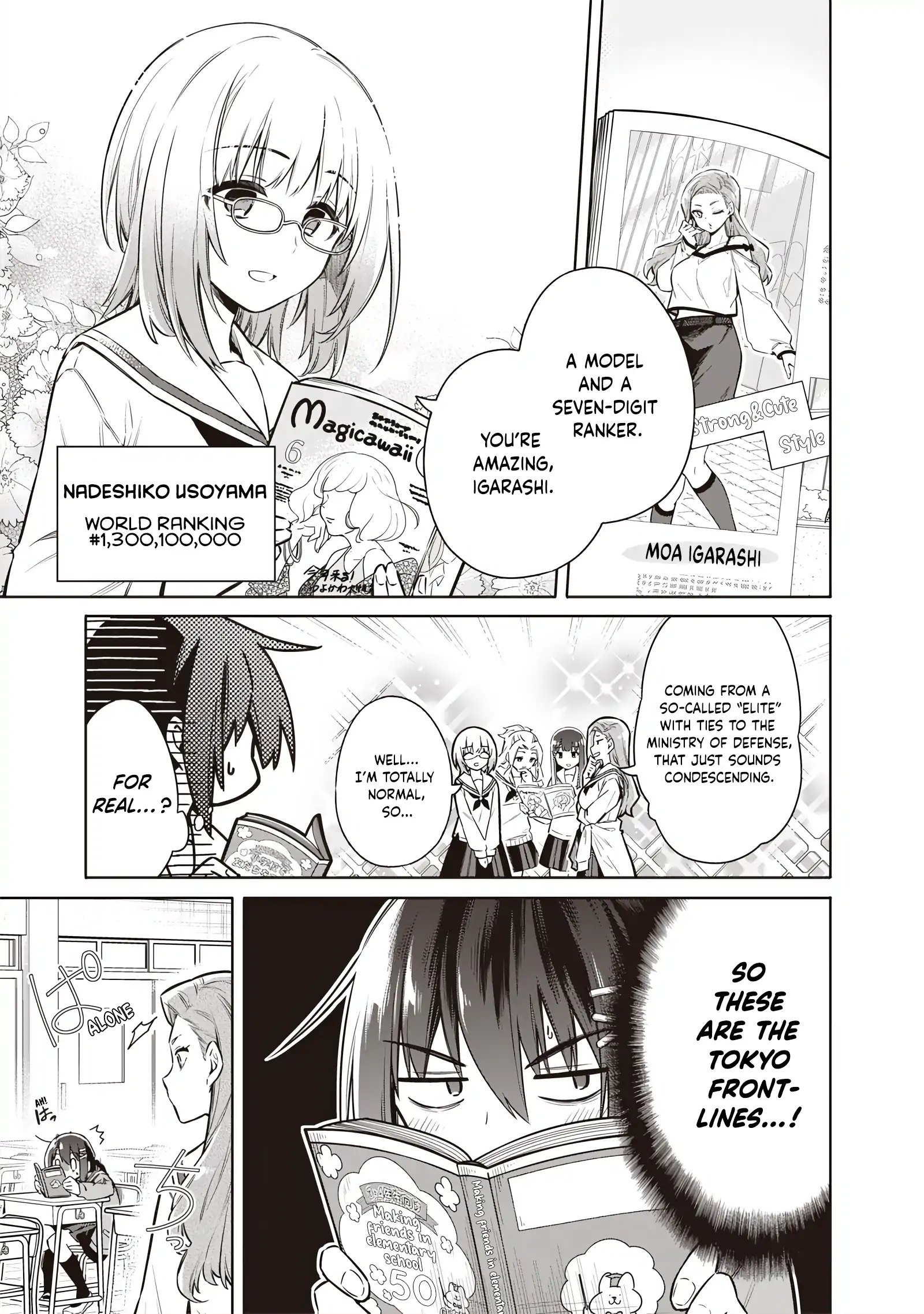 Tokyo KINOKO: The High School Girl with the World's Lowest Ranking Social Skills Chapter 2 - page 10