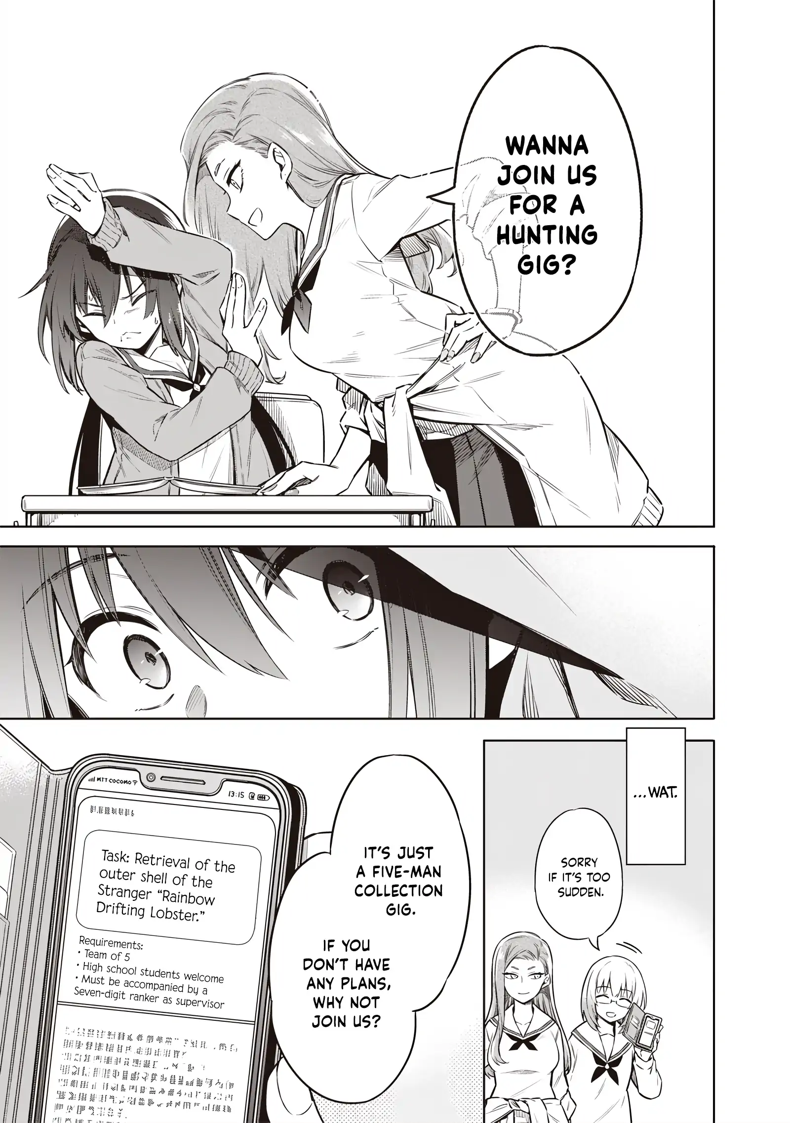 Tokyo KINOKO: The High School Girl with the World's Lowest Ranking Social Skills Chapter 2 - page 12